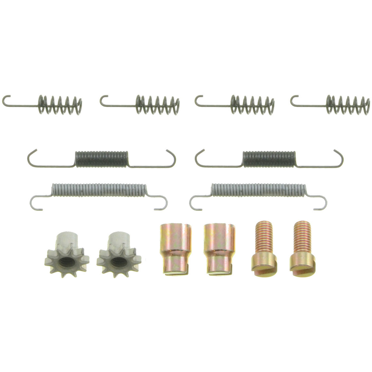 DORMAN HW7340 - Dorman HW7340 Rear Parking Brake Hardware Kit Compatible with Select Dodge / Freightliner / Mercedes-Benz Models - Drum Brk Hdw Kit - Parking Brake Hardware Kit - Emergency Brake Hardware Kit - This parking brake hardware kit is designed to match the original hardware required to repair the parking brake on specified vehicles. Made of quality components, this kit is engineered for reliable performance and durability. - Dodge 2006-03, Freightliner 2006-02, Mercedes-Benz 2017-13, Mercedes-Benz 2011-03 - HW7340 First Stop Series Brake Hardware Kit - Direct Fit, Kit - Parking Brake Hardware Kit