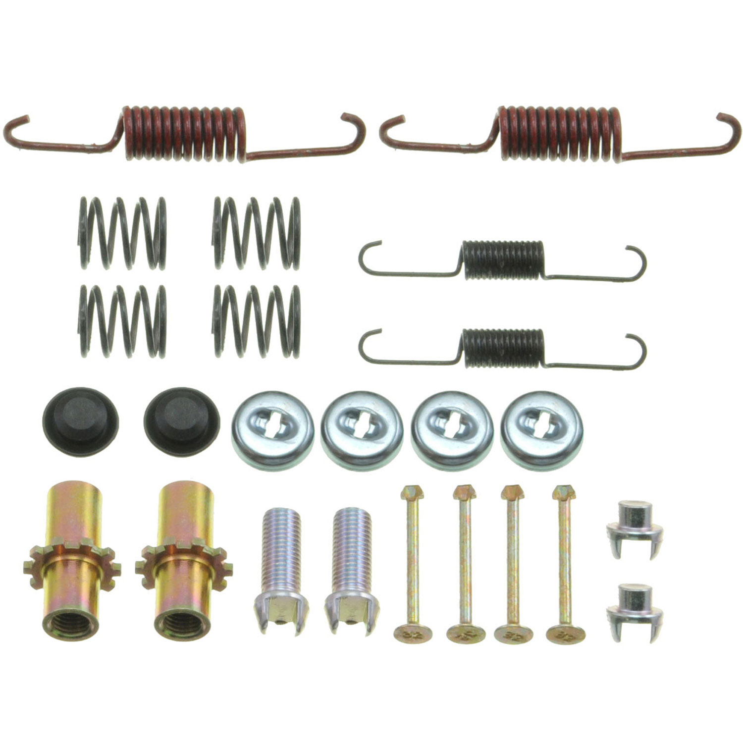 DORMAN HW7341 - Dorman HW7341 Rear Parking Brake Hardware Kit Compatible with Select Hummer Models - DRM HW KIT - Parking Brake Hardware Kit - Emergency Brake Hardware Kit - This parking brake hardware kit is designed to match the original hardware required to repair the parking brake on specified vehicles. Made of quality components, this kit is engineered for reliable performance and durability. - Hummer H2 2007-03, Hummer H3 2010-06, Hummer H3T 2010-09 - HW7341 First Stop Series Brake Hardware Kit - Direct Fit, Kit - Parking Brake Hardware Kit