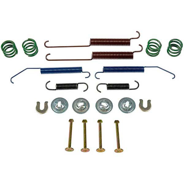 DORMAN HW7351 - Dorman HW7351 Rear Drum Brake Hardware Kit Compatible with Select Models - Drum Brake Hardware Kit - Drum Brk Hdw Kit - Drum Brake Hardware Kit - Brake Hardware Kit - Drum Hardware Kit - Brake Drum Hardware - This drum brake hardware kit is designed to match the original hardware required to repair the drum brake on specified vehicles. Made of quality components, this kit is engineered for reliable performance and durability. - Chrysler 2009-07, Dodge 2012-07, Jeep 2015-09, Mitsubishi 2011-08, Nissan 2012-07 - HW7351 First Stop Series Brake Hardware Kit - Direct Fit, Kit