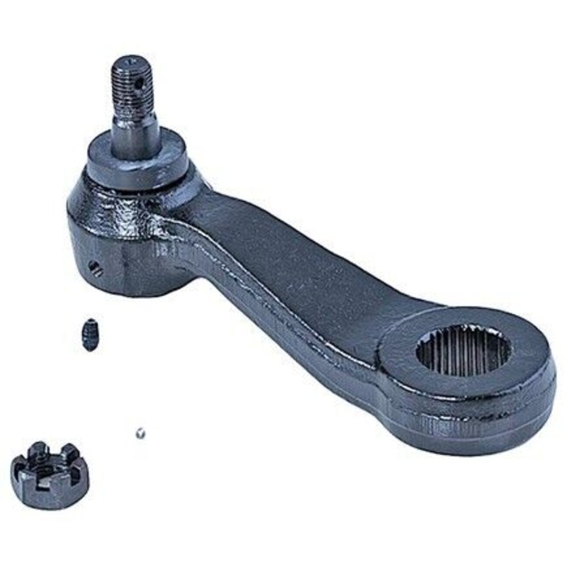 Dorman PA90049XL Steering Pitman Arm Compatible with Select Models - PA90049XL Premium Chassis Series Pitman Arm - Steel, Direct Fit, Sold individually - Pitman Arm - Steering Pitman Arm - This extended life steering pitman arm is built for smooth performance and superior durability. Featuring a hardened stud, highly polished ball, a maintenance-free polymer bearing, I.C.E. synthetic grease and premium corrosion resistance. - Steering Pitman Arm