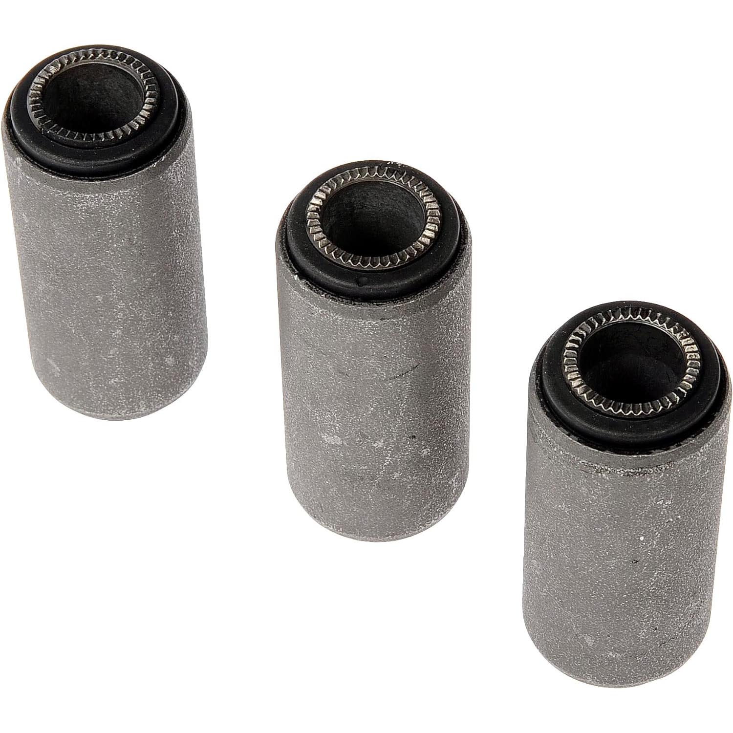 Dorman Premium SB810599PR Rear Leaf Spring Shackle Bushing Compatible with Select Dodge/Plymouth Models - Leaf Spring Shackle Bushing - SB810599PR Premium Chassis Series Shackle Bushing - Black, Steel and Rubber - Shackle Bushing - Leaf Spring Shackle Bushing - This leaf spring shackle bushing is precision-engineered and rigorously tested to provide reliable replacement for the original equipment on specific vehicles.