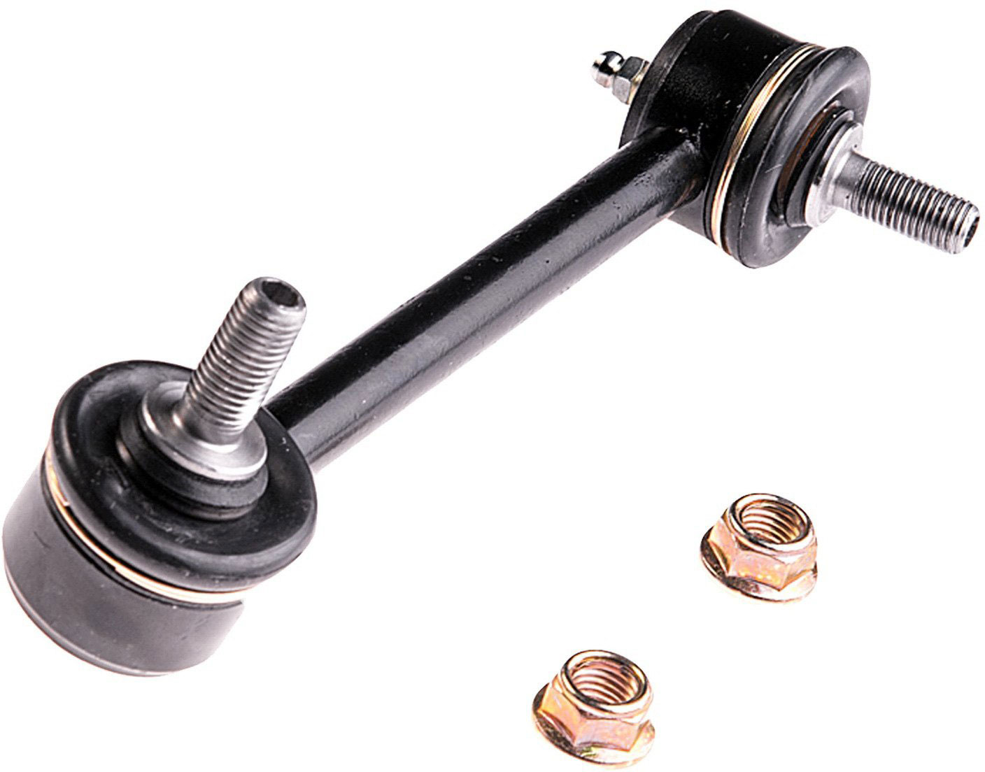 Dorman SL50512XL Rear Passenger Side Suspension Stabilizer Bar Link Kit Compatible with Select Acura/Honda Models - SL50512XL Rear, Passenger Side Sway Bar Link, Premium Chassis Series - Stabilizer Bar Link Kit - Stabilizer Bar Link Kit - This extended life stabilizer bar end link kit is built for smooth performance and superior durability. Featuring a hardened stud, highly polished ball, a maintenance-free polymer bearing, I.C.E. synthetic grease and premium corrosion resistance.