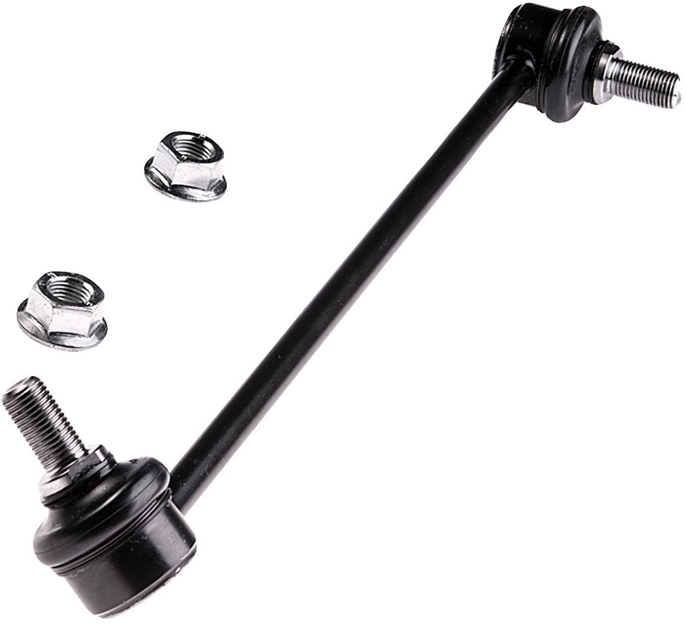 Dorman SL60212XL Front Passenger Side Suspension Stabilizer Bar Link Kit Compatible with Select Hyundai Models - SL60212XL Front, Passenger Side Sway Bar Link, Premium Chassis Series - Stabilizer Bar Link Kit - This extended life stabilizer bar end link kit is built for smooth performance and superior durability. Featuring a hardened stud, highly polished ball, a maintenance-free polymer bearing, I.C.E. synthetic grease and premium corrosion resistance.