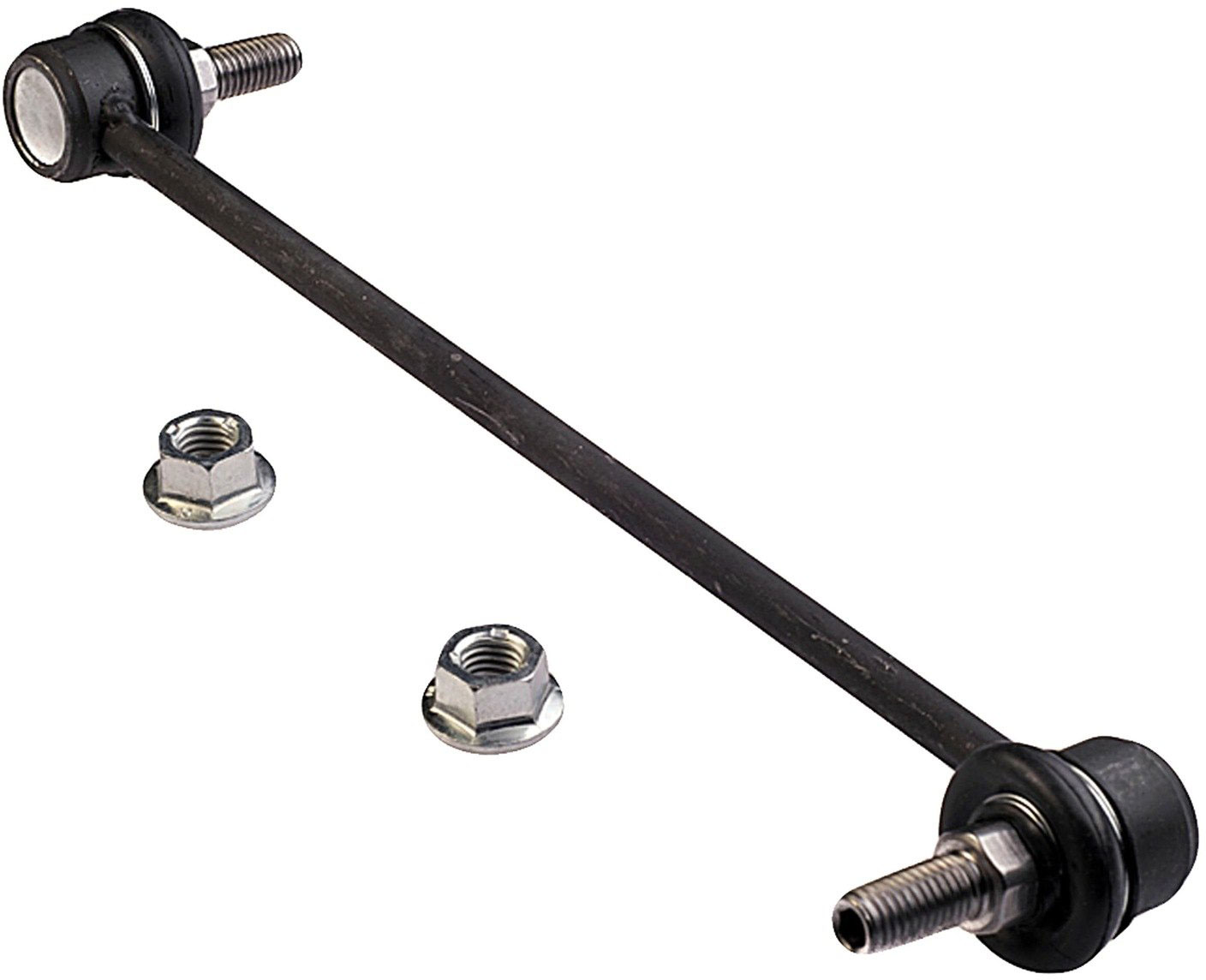 SL90025XL Front, Driver and Passenger Side Sway Bar Link, Premium Chassis Series - Stabilizer Bar Link Kit - This extended life stabilizer bar end link kit is built for smooth performance and superior durability. Featuring a hardened stud, highly polished ball, a maintenance-free polymer bearing, I.C.E. synthetic grease and premium corrosion resistance.