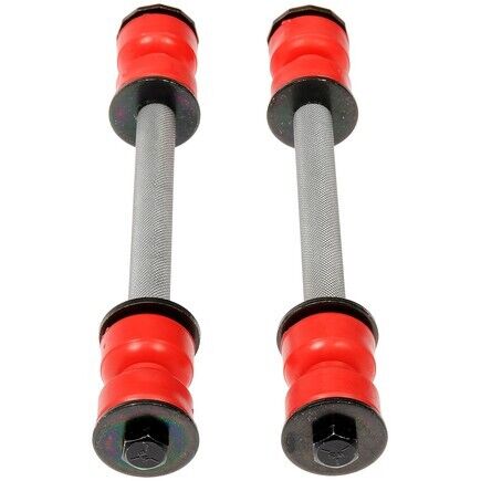 SL91055RD Front, Driver and Passenger Side Sway Bar Link, Premium Chassis Series - Stabilizer Bar Link - Suspension Stabilizer Bar Link Kit - This rugged duty stabilizer bar link kit is built for maximum performance and durability. Featuring upgraded thermoplastic bushings, premium coatings, and user-friendly installation features, Dorman RD sway bar links are engineered for vehicles demanding superior suspension components. - Suspension Stabilizer Bar Link Kit