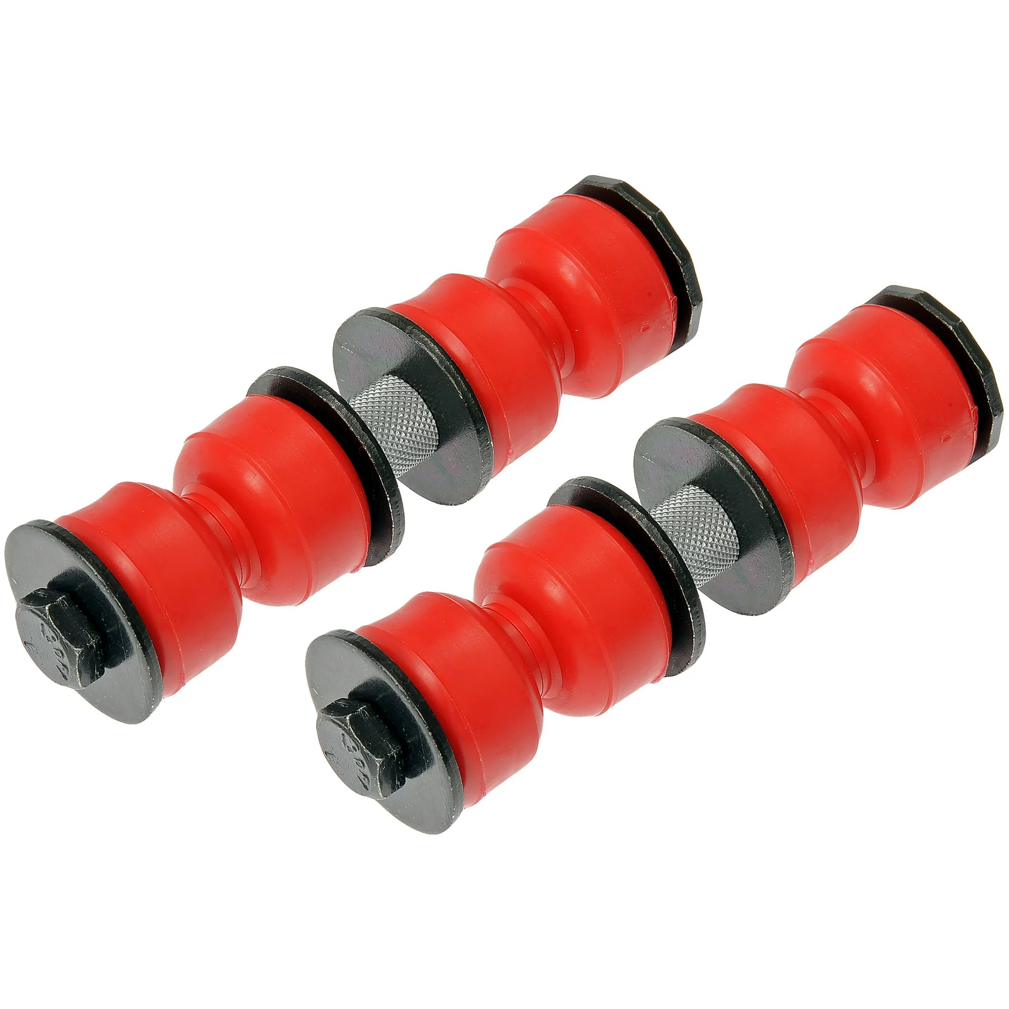 SL92025RD Front, Driver and Passenger Side Sway Bar Link, Premium Chassis Series - Stabilizer Bar Link - Suspension Stabilizer Bar Link Kit - This rugged duty stabilizer bar link kit is built for maximum performance and durability. Featuring upgraded thermoplastic bushings, premium coatings, and user-friendly installation features, Dorman RD sway bar links are engineered for vehicles demanding superior suspension components.