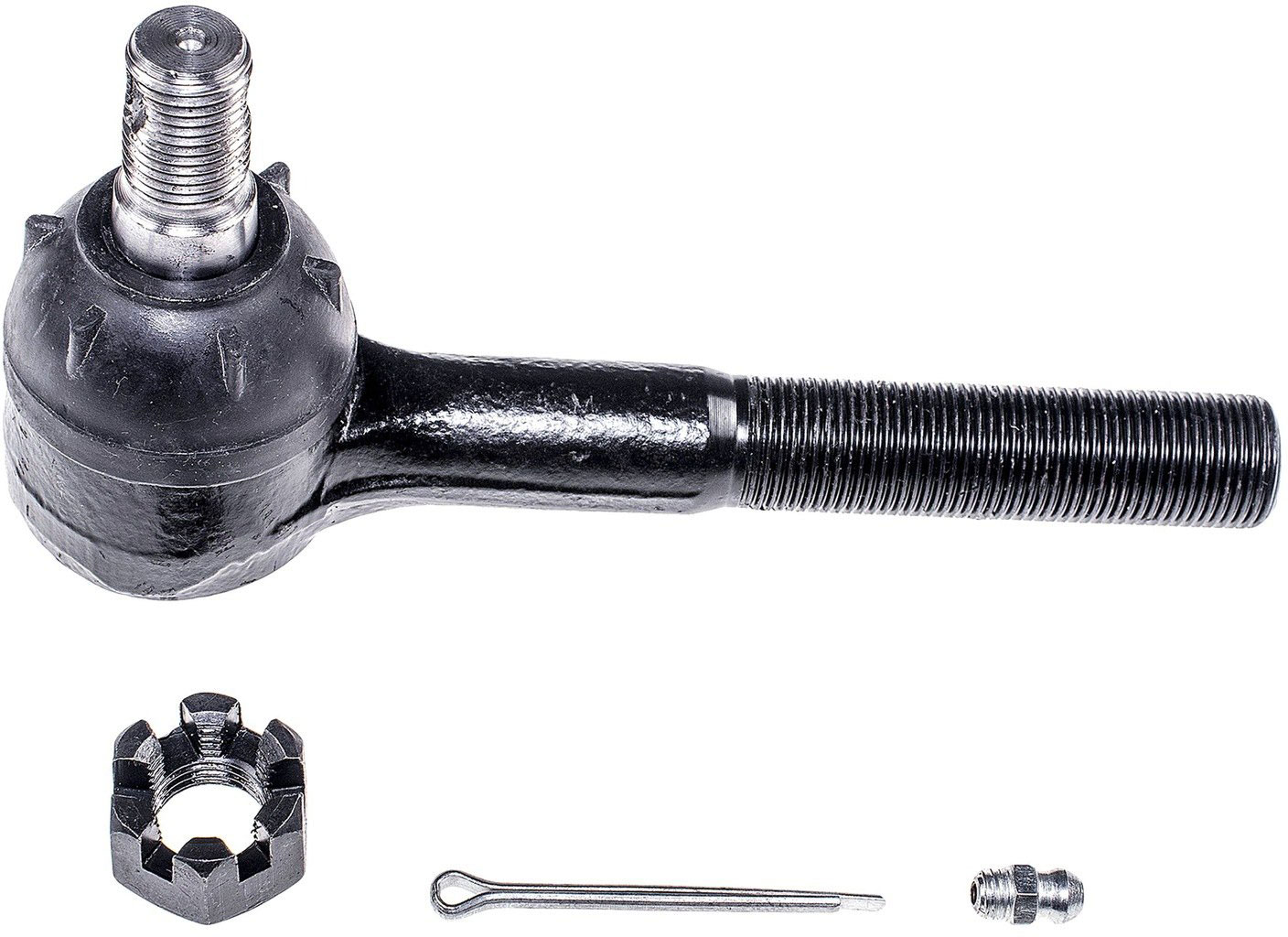 T2121PR Front, Driver or Passenger Side, Inner or Outer Tie Rod End, Premium Chassis Series - Tie Rod - Steering Tie Rod End - This steering tie rod end directly replaces the original equipment tie rod on specific vehicle applications. It has undergone an industry-leading evaluation process to ensure smooth, safe operation.