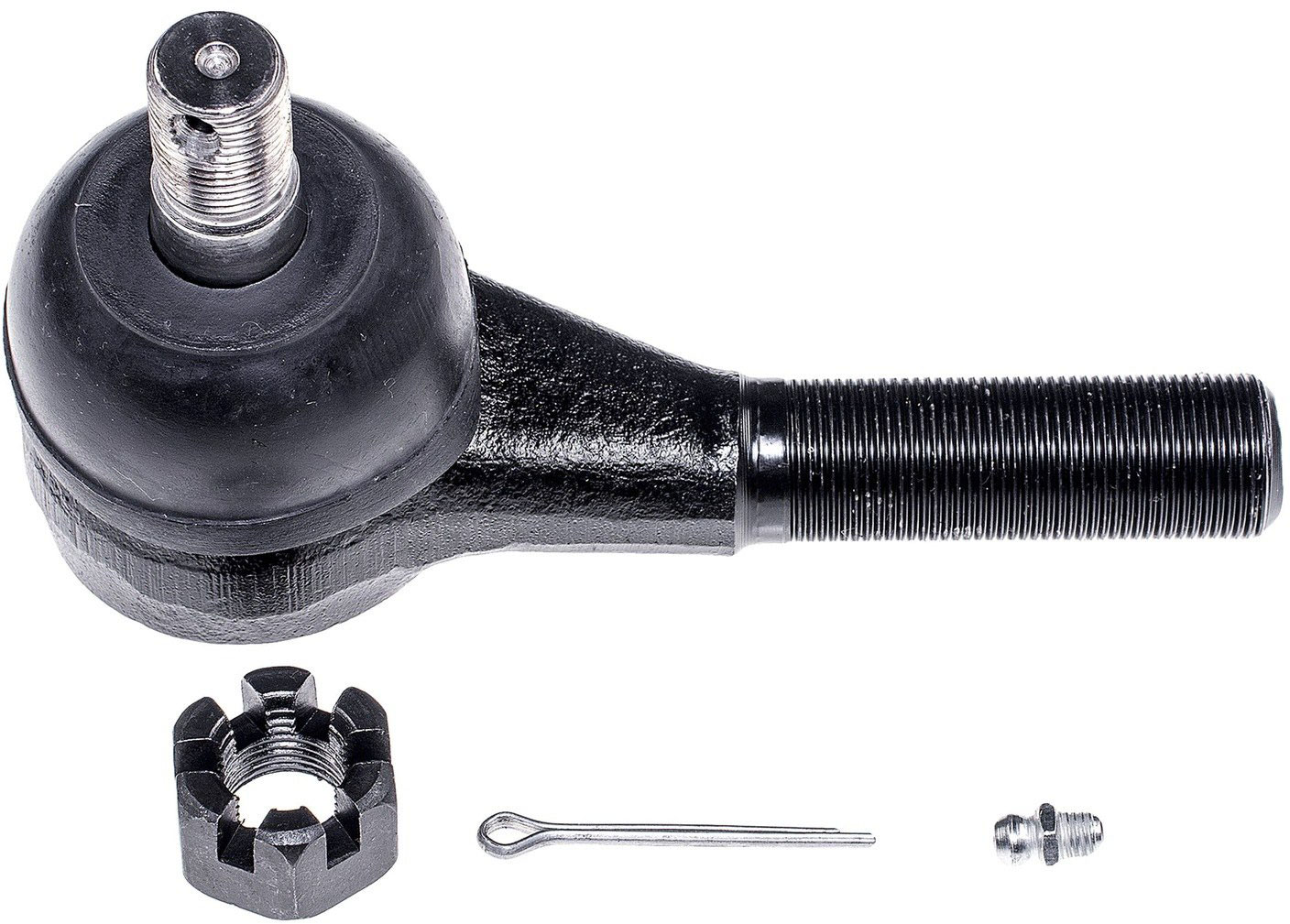 Dorman Premium T2147PR Front Outer Steering Tie Rod End Compatible with Select Dodge/Plymouth Models - T2147PR Front, Driver or Passenger Side, Outer Tie Rod End, Premium Chassis Series - Tie Rod - Steering Tie Rod End - This steering tie rod end directly replaces the original equipment tie rod on specific vehicle applications. It has undergone an industry-leading evaluation process to ensure smooth, safe operation.