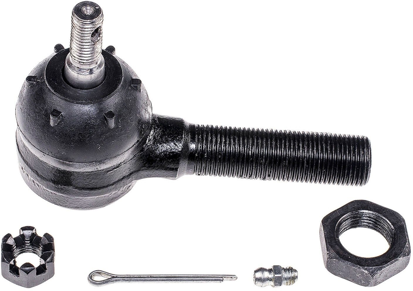 Dorman Premium T3198PR Front Outer Steering Tie Rod End Compatible with Chrysler/Dodge/Eagle Models - T3198PR Front, Driver or Passenger Side, Outer Tie Rod End, Premium Chassis Series - Tie Rod - Steering Tie Rod End - This steering tie rod end directly replaces the original equipment tie rod on specific vehicle applications. It has undergone an industry-leading evaluation process to ensure smooth, safe operation.