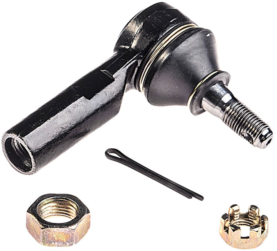 Dorman T3306XL Front Outer Steering Tie Rod End Compatible with Select Lexus/Toyota Models - T3306XL Front, Driver or Passenger Side, Outer Tie Rod End, Premium Chassis Series - Tie Rod - Steering Tie Rod End - This extended life tie rod end is built for smooth performance and superior durability. Featuring a hardened stud, highly polished ball, a maintenance-free polymer bearing, I.C.E. synthetic grease and premium corrosion resistance.