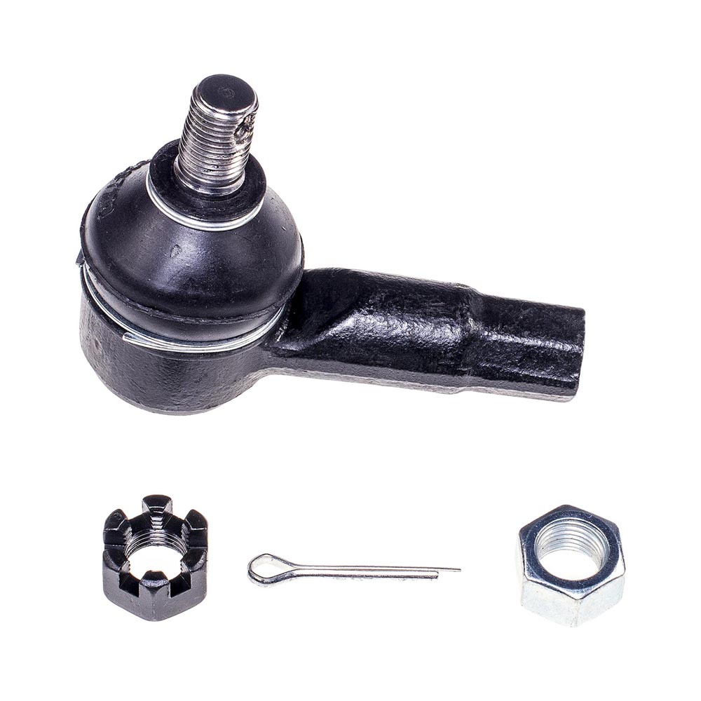 Dorman Premium T3419PR Front Outer Steering Tie Rod End Compatible with Select Models - T3419PR Front, Driver or Passenger Side, Outer Tie Rod End, Premium Chassis Series - Tie Rod - Steering Tie Rod End - This steering tie rod end directly replaces the original equipment tie rod on specific vehicle applications. It has undergone an industry-leading evaluation process to ensure smooth, safe operation.