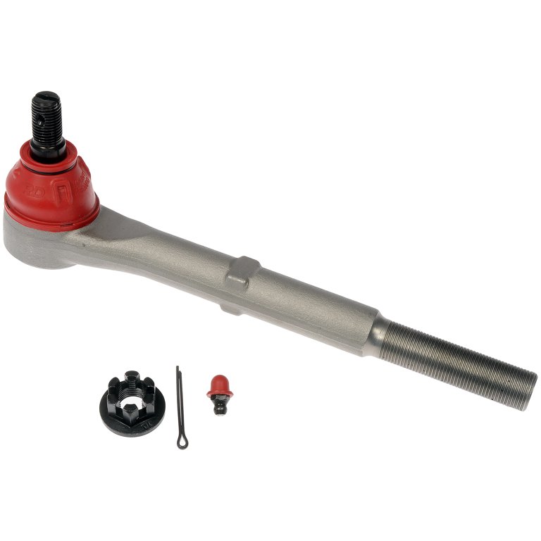 Steering Tie Rod End - TI81065RD Front, Driver or Passenger Side, Inner Tie Rod End, RWD, Premium Chassis Series - Tie Rod - Steering Tie Rod End - This rugged duty tie rod end is built for maximum load absorption and durability. Featuring a hardened ball stud with a highly polished ball, a serviceable integrated bearing, I.C.E. synthetic grease and premium corrosion resistance.