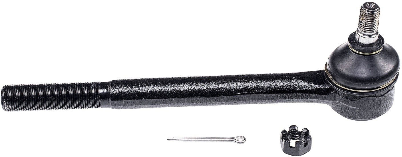 Dorman TI92060XL Front Inner Steering Tie Rod End Compatible with Select Models - Steering Tie Rod End - TI92060XL Front, Driver or Passenger Side, Inner Tie Rod End, Premium Chassis Series - Tie Rod - Steering Tie Rod End - This extended life tie rod end is built for smooth performance and superior durability. Featuring a hardened stud, highly polished ball, a maintenance-free polymer bearing, I.C.E. synthetic grease and premium corrosion resistance.