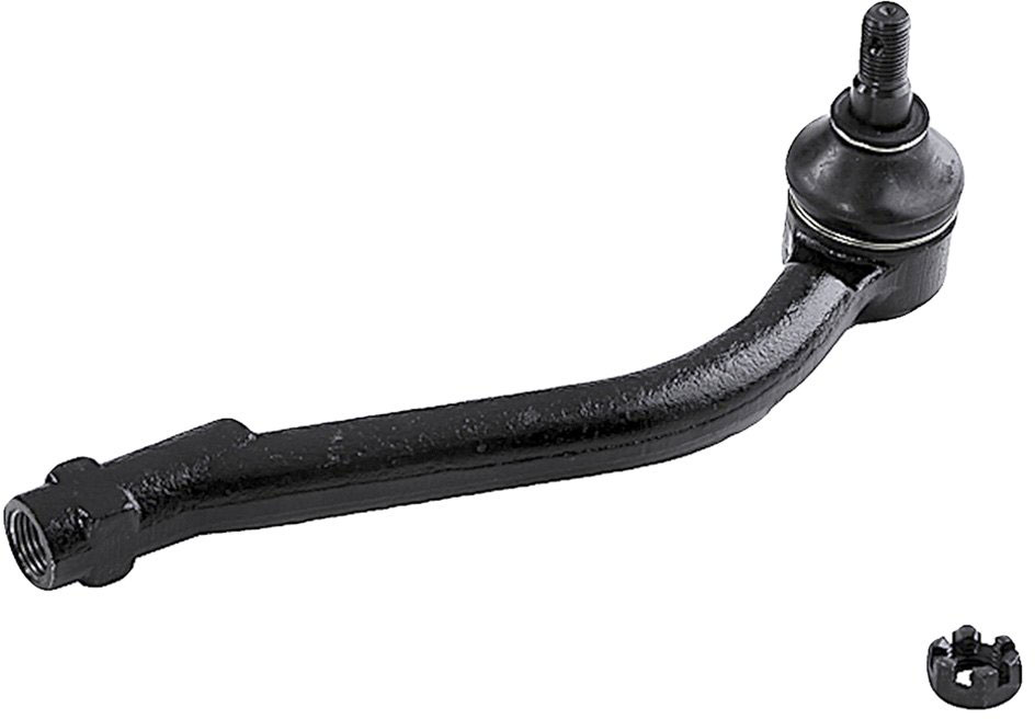 Tie Rod - Steering Tie Rod End - This extended life tie rod end is built for smooth performance and superior durability. Featuring a hardened stud, highly polished ball, a maintenance-free polymer bearing, I.C.E. synthetic grease and premium corrosion resistance. - TO60061XL Front, Driver Side, Outer Tie Rod End, Premium Chassis Series