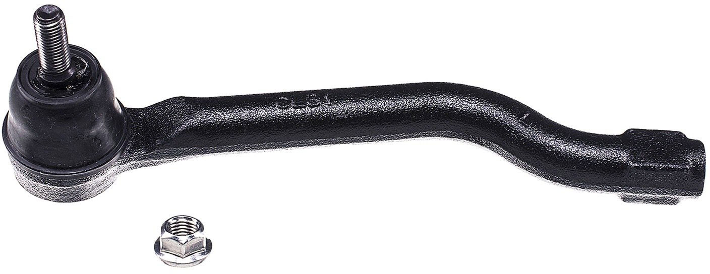 Dorman Premium TO69301PR Front Driver Side Lower Steering Tie Rod End Compatible with Select Nissan/Renault Models - Tie Rod - Steering Tie Rod End - This steering tie rod end directly replaces the original equipment tie rod on specific vehicle applications. It has undergone an industry-leading evaluation process to ensure smooth, safe operation. - TO69301PR Front, Driver Side, Outer Tie Rod End, Premium Chassis Series