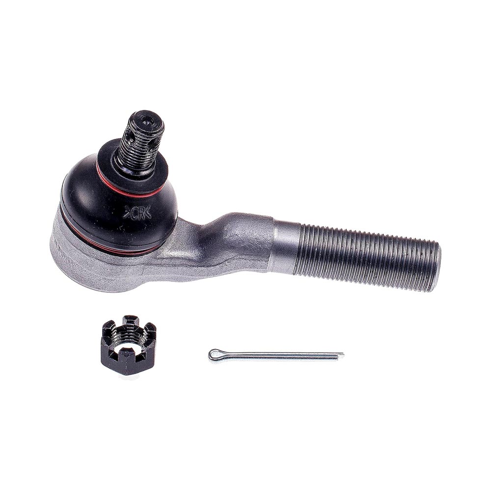 Tie Rod - Steering Tie Rod End - This extended life tie rod end is built for smooth performance and superior durability. Featuring a hardened stud, highly polished ball, a maintenance-free polymer bearing, I.C.E. synthetic grease and premium corrosion resistance. - TO69345XL Front, Driver or Passenger Side, Outer Tie Rod End, RWD, Premium Chassis Series