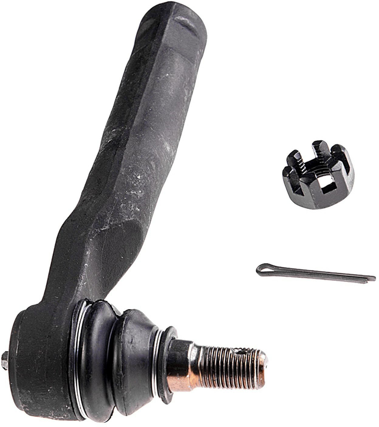 Dorman TO74292XL Front Passenger Side Outer Steering Tie Rod End Compatible with Select Toyota Models - Tie Rod - Steering Tie Rod End - This extended life tie rod end is built for smooth performance and superior durability. Featuring a hardened stud, highly polished ball, a maintenance-free polymer bearing, I.C.E. synthetic grease and premium corrosion resistance. - TO74292XL Front, Passenger Side, Outer Tie Rod End, Premium Chassis Series