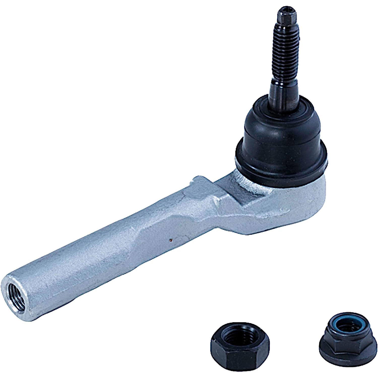 Dorman TO92225XL Front Outer Steering Tie Rod End Compatible with Select Models - Tie Rod - Steering Tie Rod End - This extended life tie rod end is built for smooth performance and superior durability. Featuring a hardened stud, highly polished ball, a maintenance-free polymer bearing, I.C.E. synthetic grease and premium corrosion resistance. - TO92225XL Front, Driver or Passenger Side, Outer Tie Rod End, Premium Chassis Series