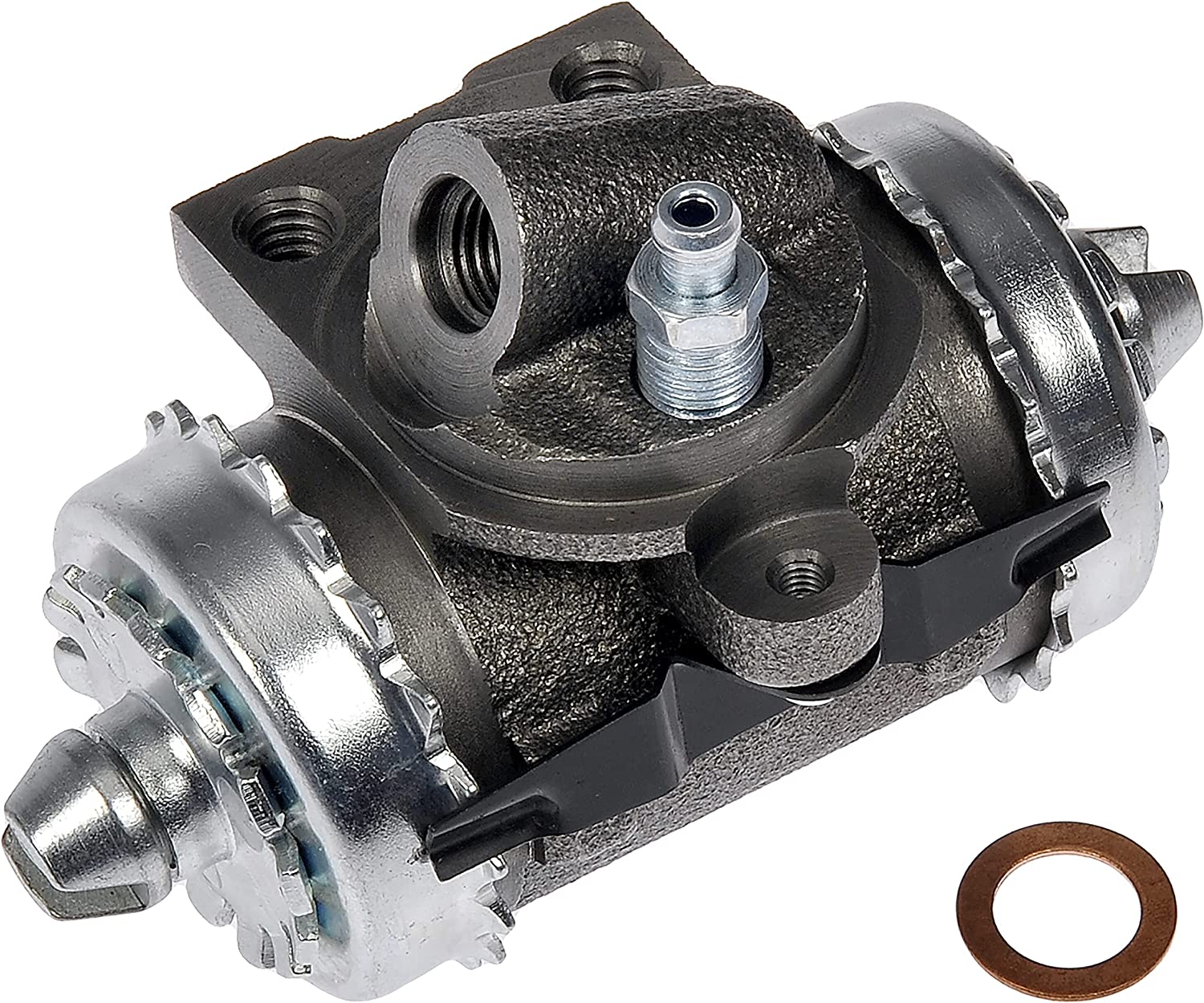 Dorman W3730 Front Passenger Side Drum Brake Wheel Cylinder Compatible with Select Chevrolet Models - W3730 Front, Passenger Side Wheel Cylinder - WHEEL CYLINDER - Drum Brake Wheel Cylinder - This direct replacement drum brake wheel cylinder was specifically engineered to match the fit, function and performance of the original wheel cylinder on particular vehicles. It is manufactured and tested for quality assurance. - Chevrolet Fleetline 1948-46, Chevrolet Fleetmaster 1948-46, Chevrolet Stylemaster Series 1948-46