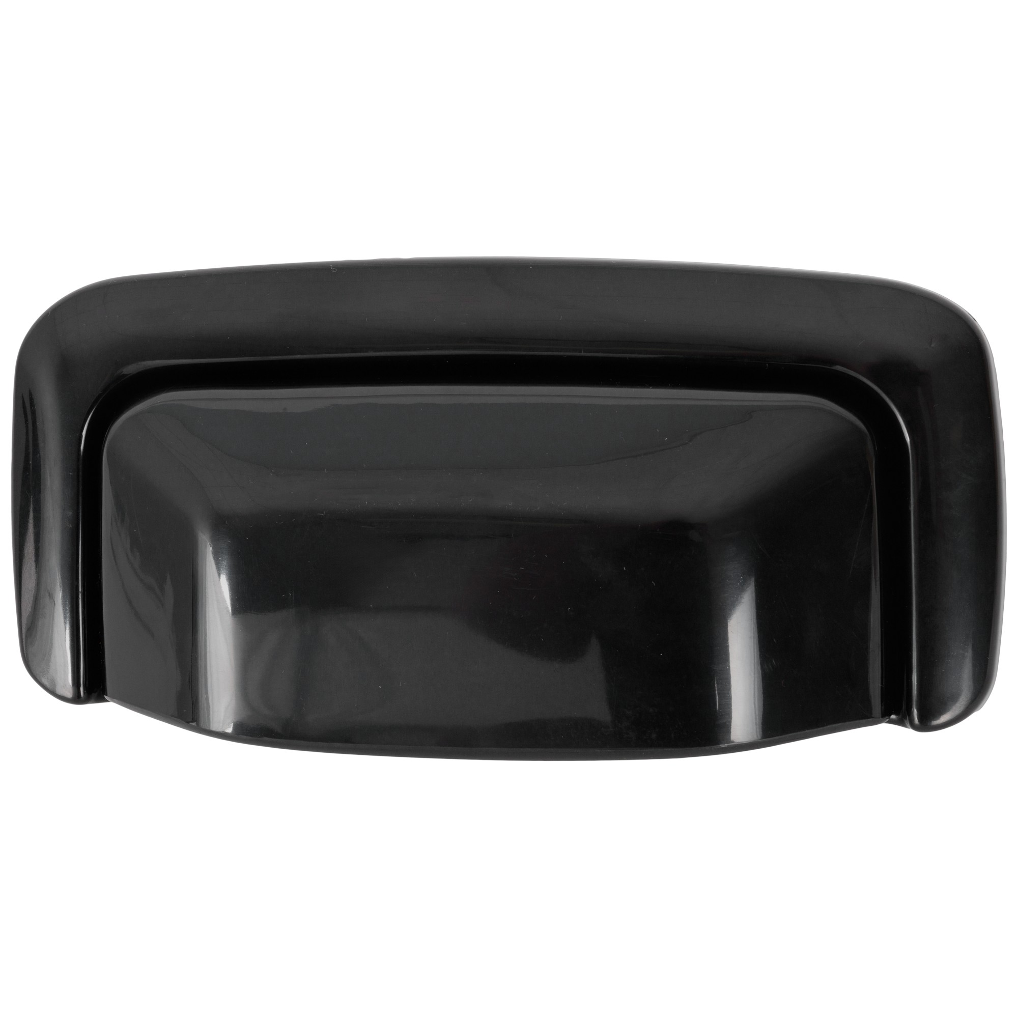 Replacement® Tailgate Handle, Smooth Black Plastic Without