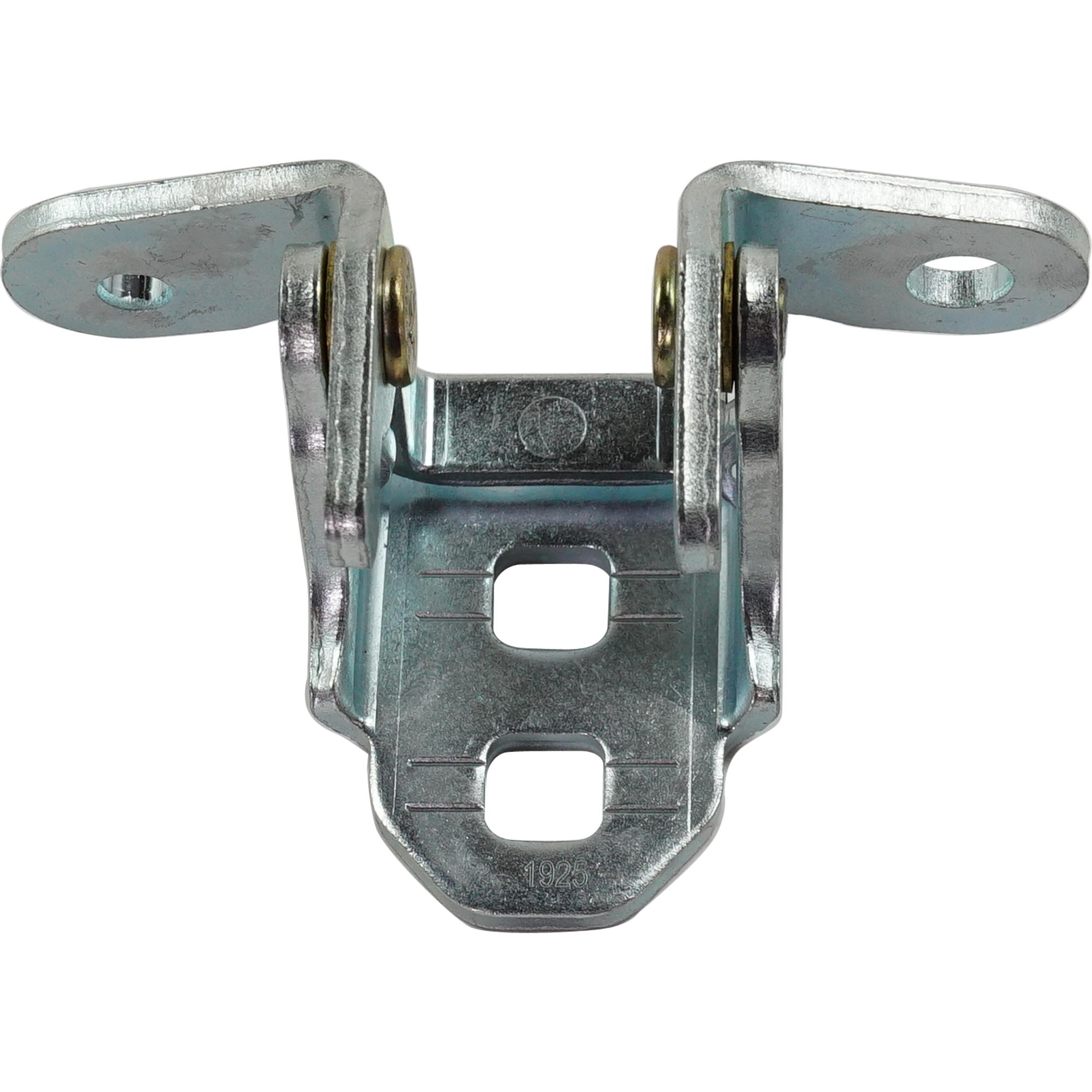 Replacement Door Hinge, Front or Rear, Driver Side, Upper, 1-year unlimited-mileage warranty RD46390006