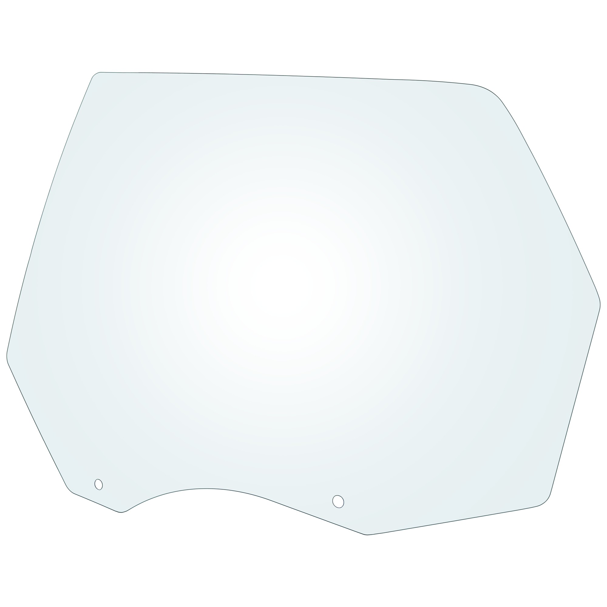 Replacement® 2011 Dodge Durango Crew - Rear, Driver Side Door Glass, Gray Tint Privacy, DD11917YPN RD48130022