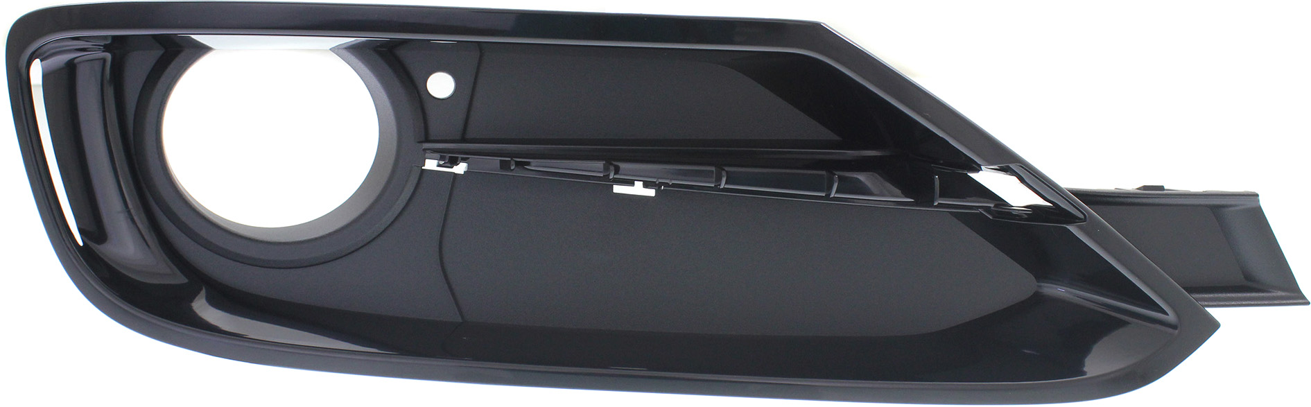 Replacement Fog Light Trim Primed, Front, Passenger Side, 1-year unlimited-mileage warranty REPB015525