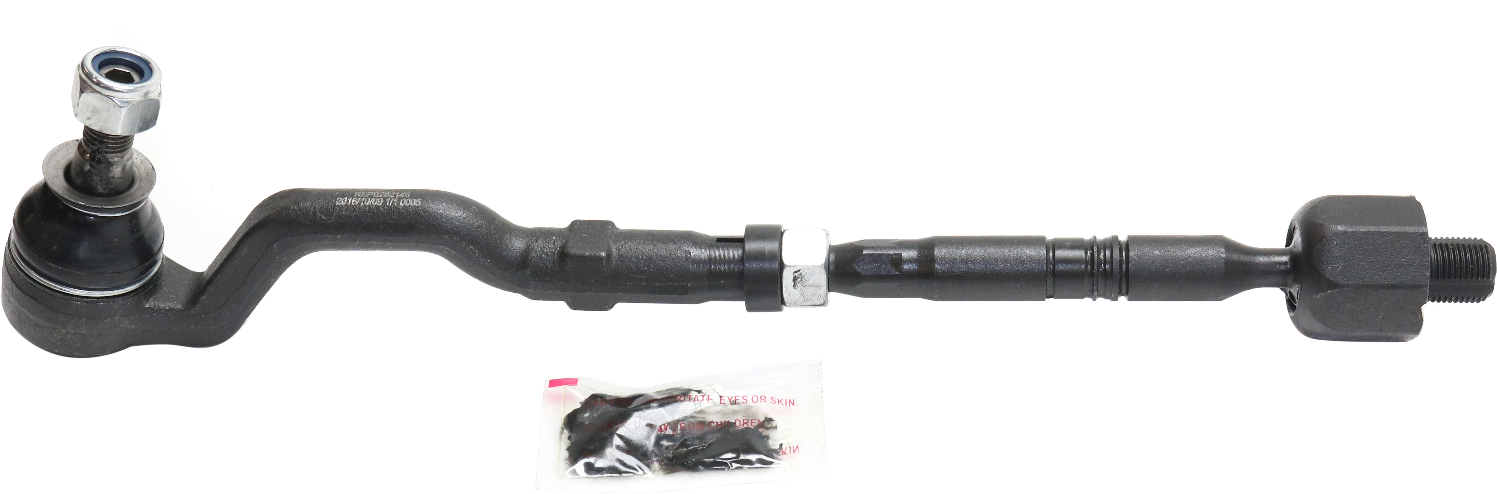 TrueDrive Tie Rod Assembly, Front, Driver or Passenger Side, Inner & Outer, 1-year unlimited-mileage warranty REPB282146