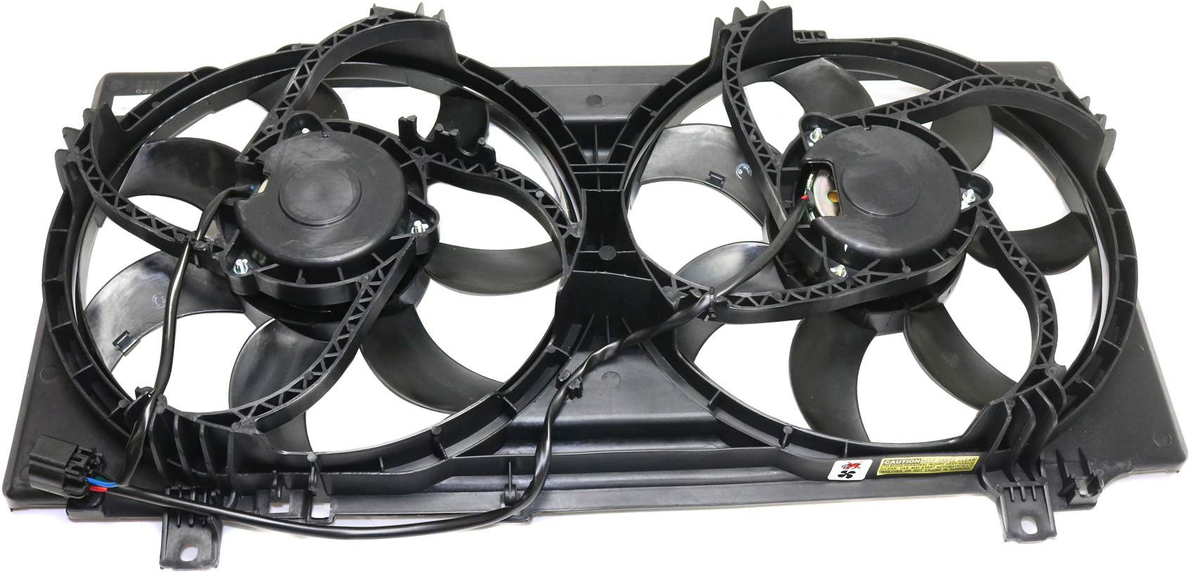 Replacement® 2011 Chevrolet Camaro - Radiator Fan 8 Cyl 6.2L, Dual fan REPC160936