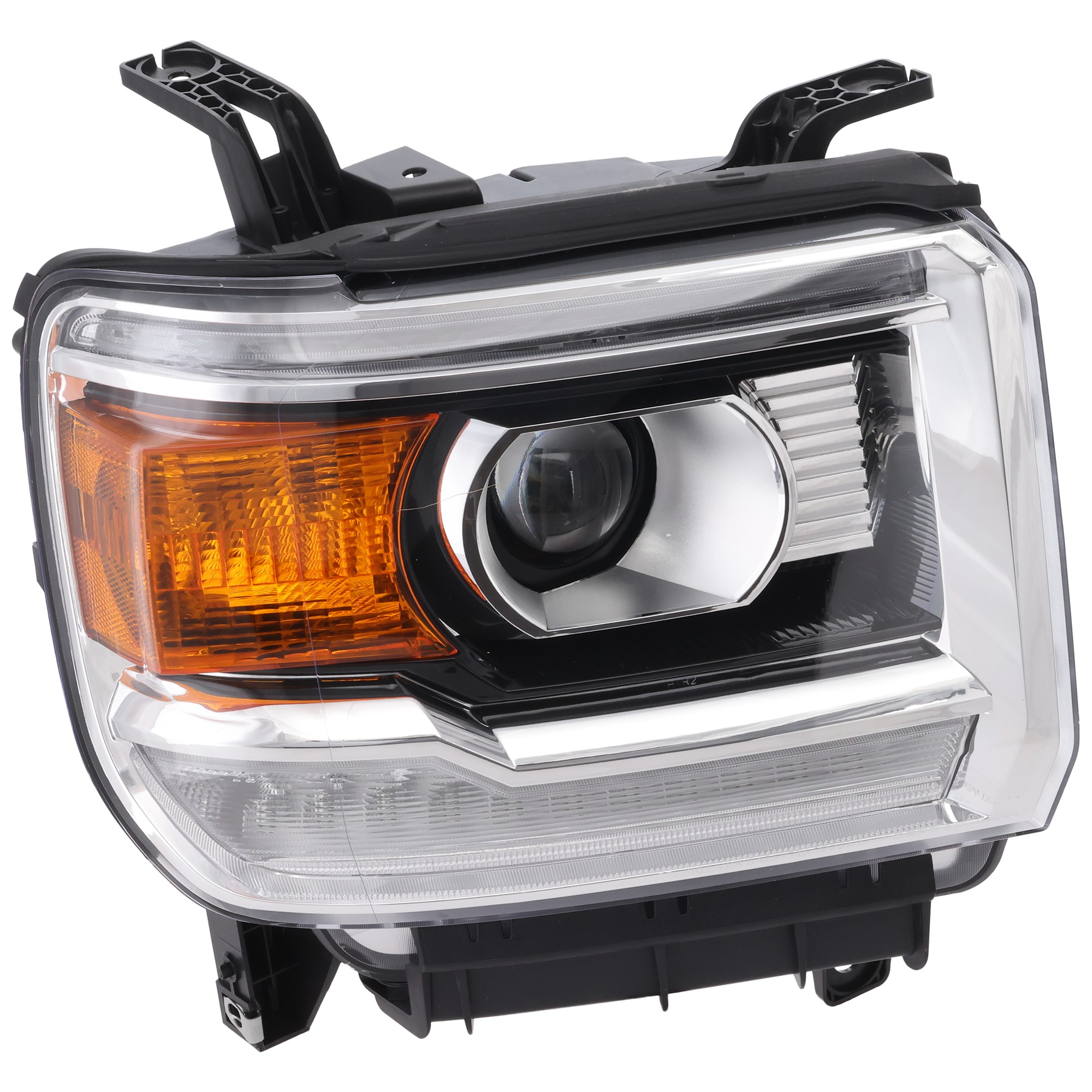 Replacement Passenger Side Headlight, with Bulb, LED, Clear Lens 