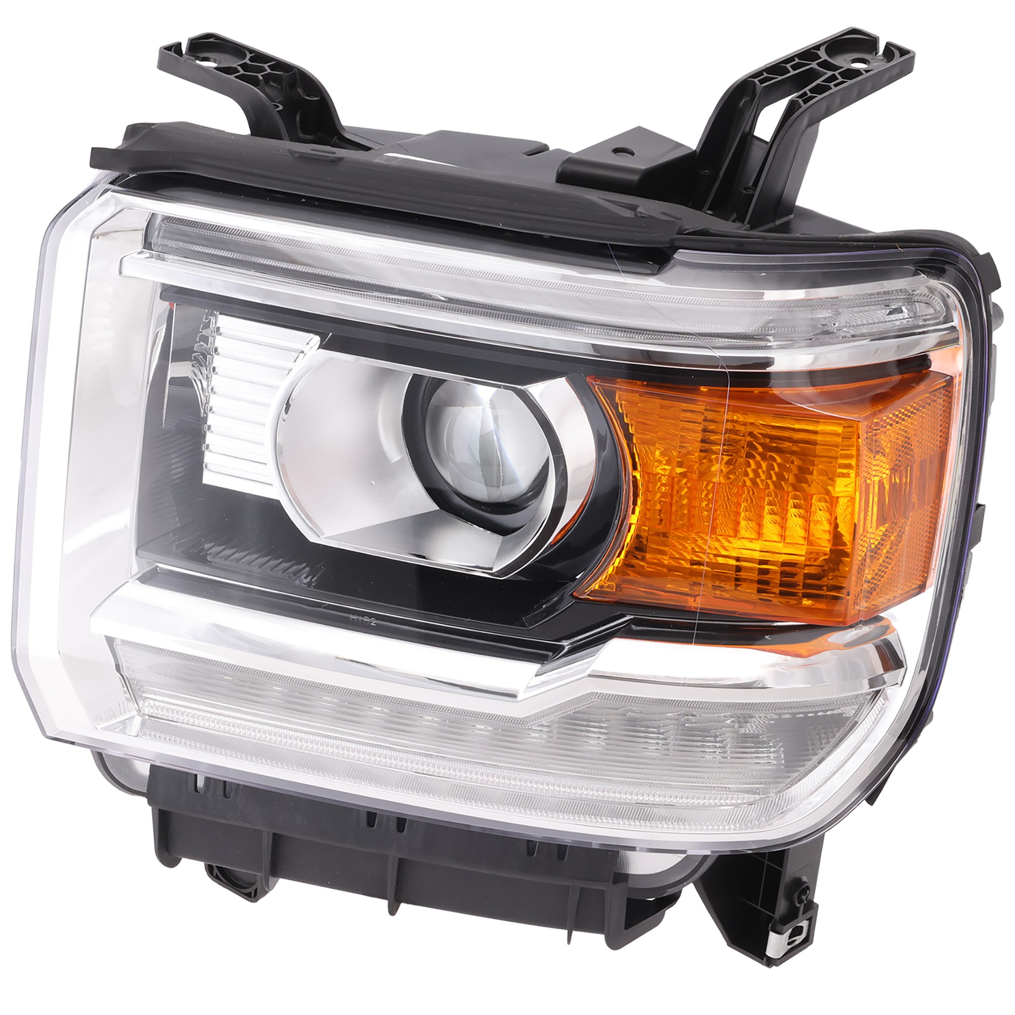 Replacement Driver Side Headlight, with Bulb, LED, Clear Lens  