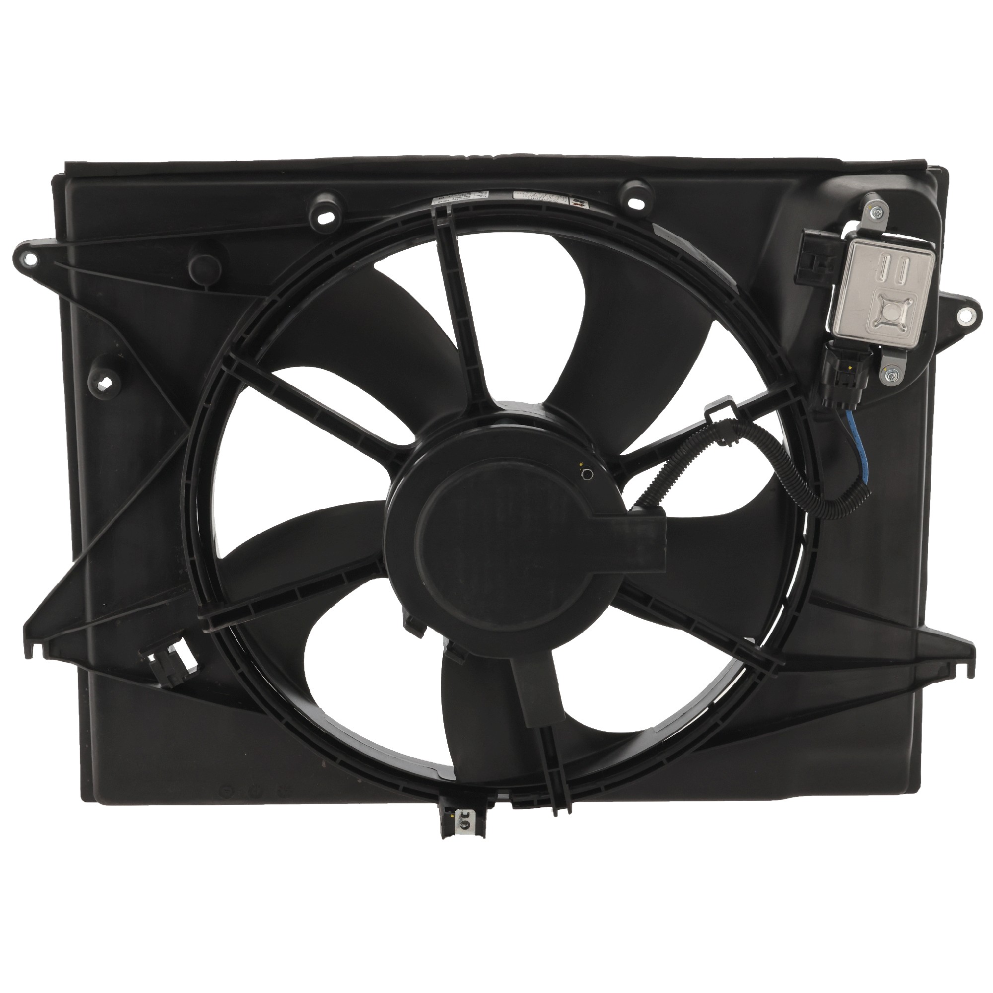 Replacement® 2017 Hyundai Sonata - Radiator Fan 4 Cyl 2.4L, Single fan REPH160983