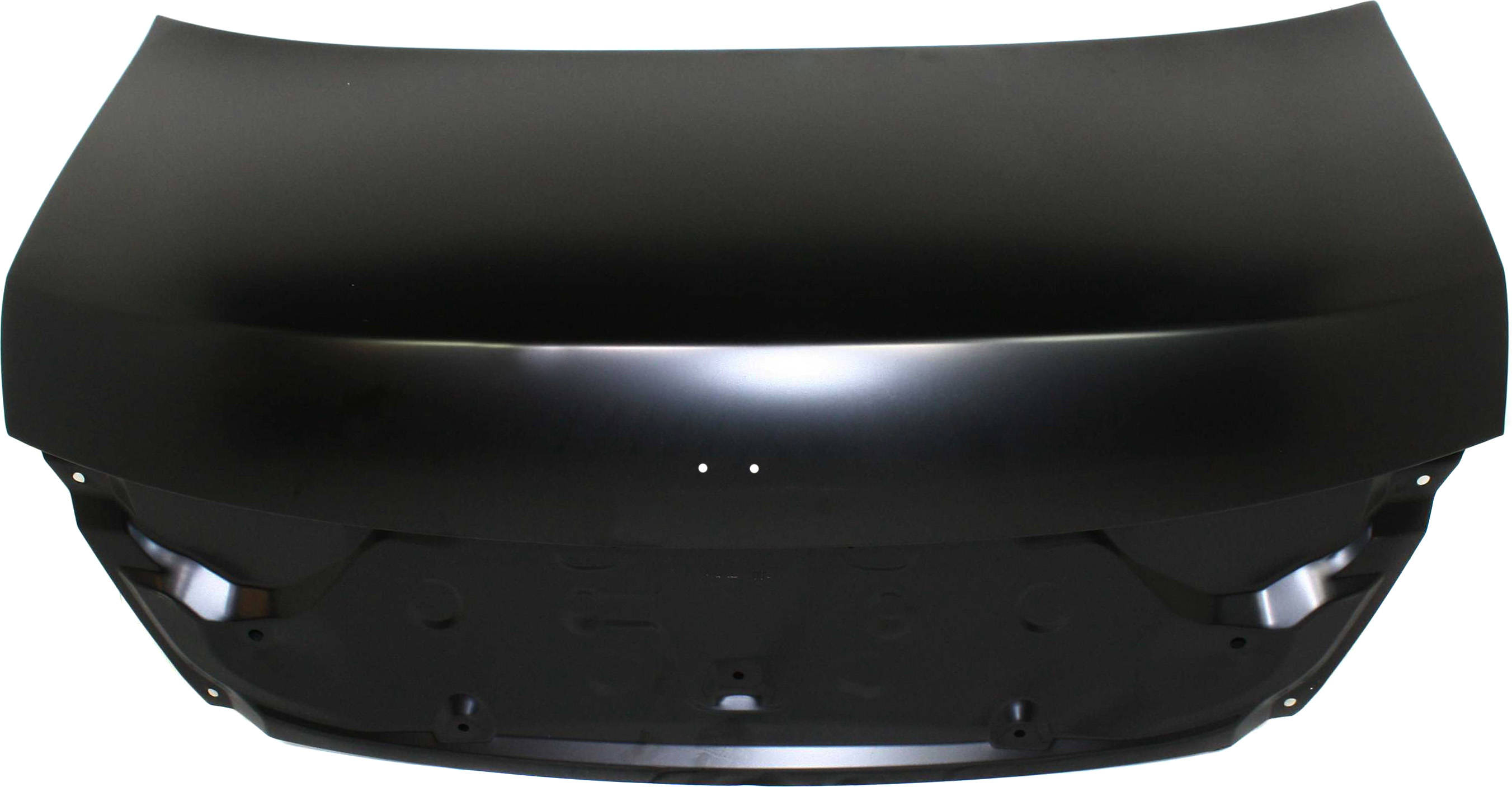 Replacement® Trunk Lid - Primed, With Emblem and License Plate Holes REPH610103