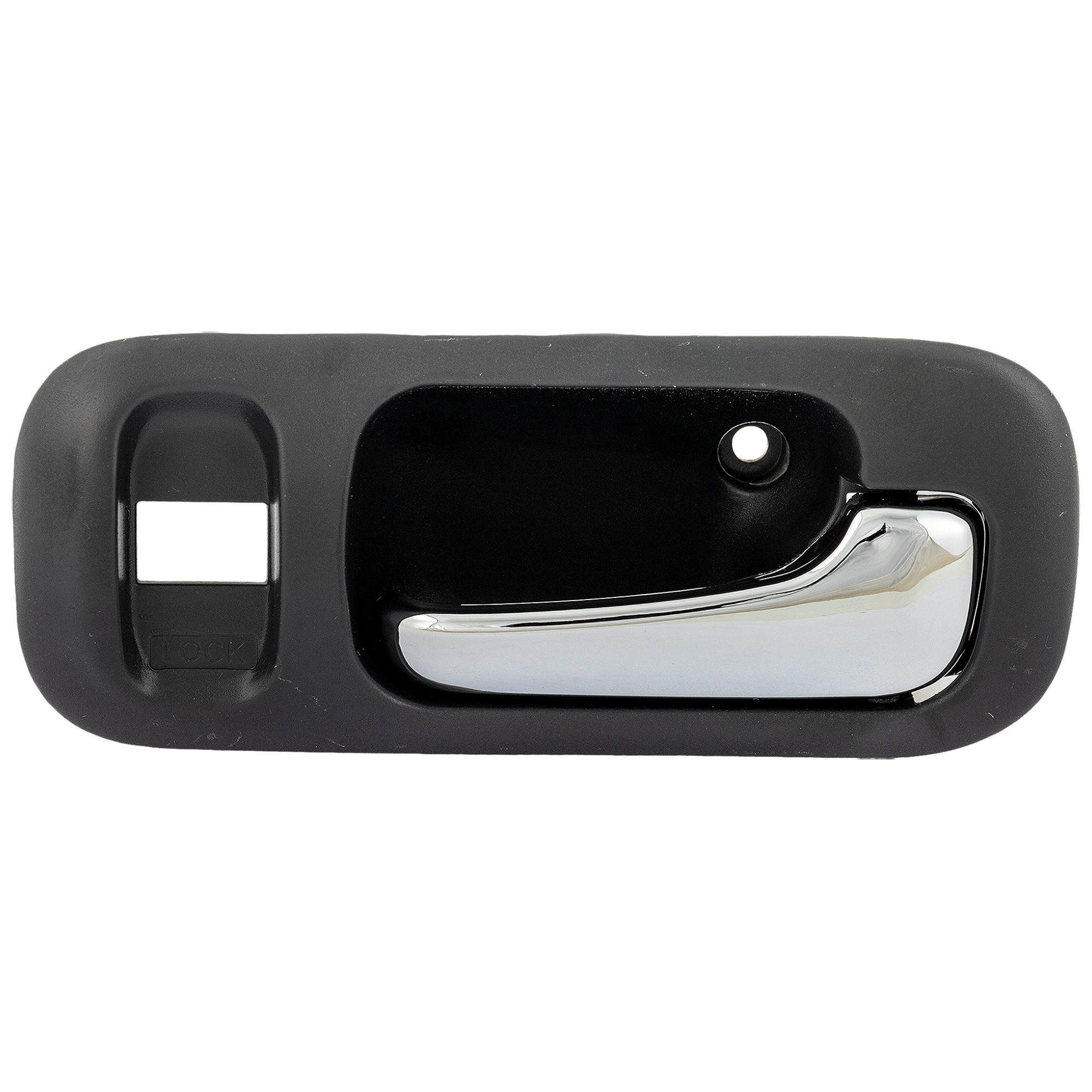 Replacement® Front, Driver Side Gray bezel with chrome lever