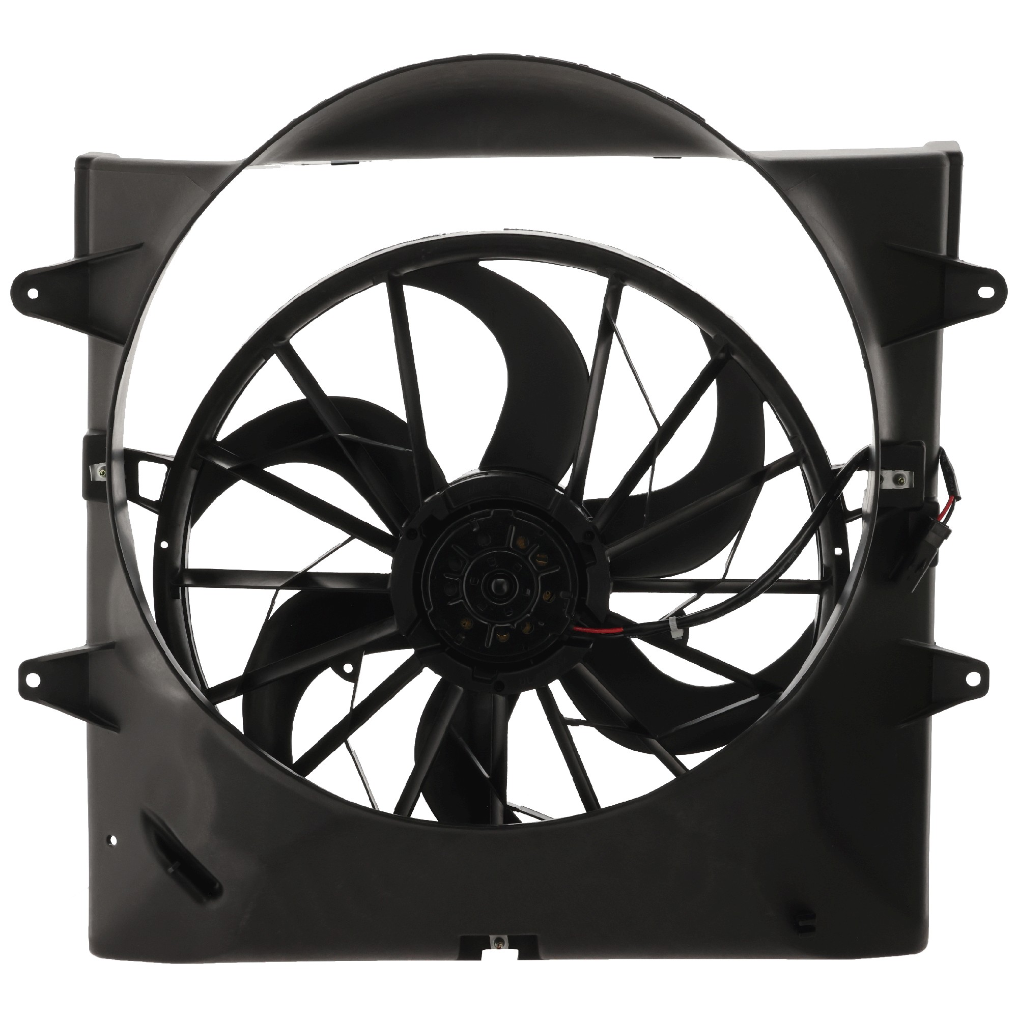 Jeep Cooling Fan Assembly-Single fan, Radiator Fan, Replacement REPJ160903