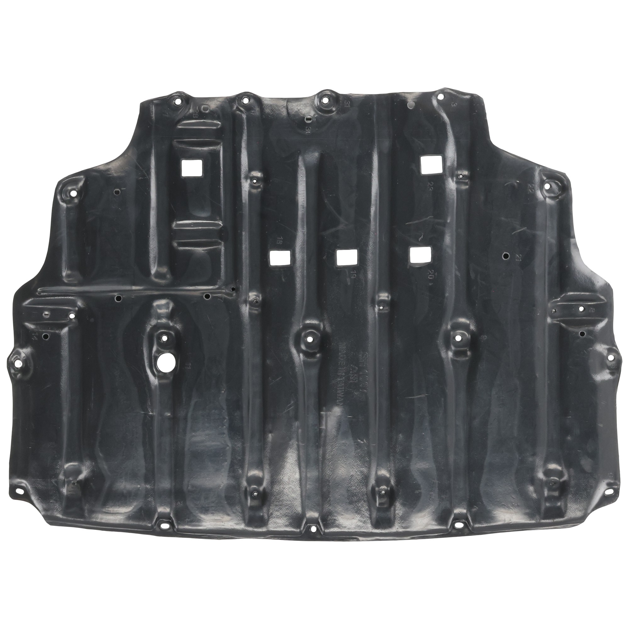Replacement® Front Engine Splash Shield, Base Model, 8 Cyl., 4.3L