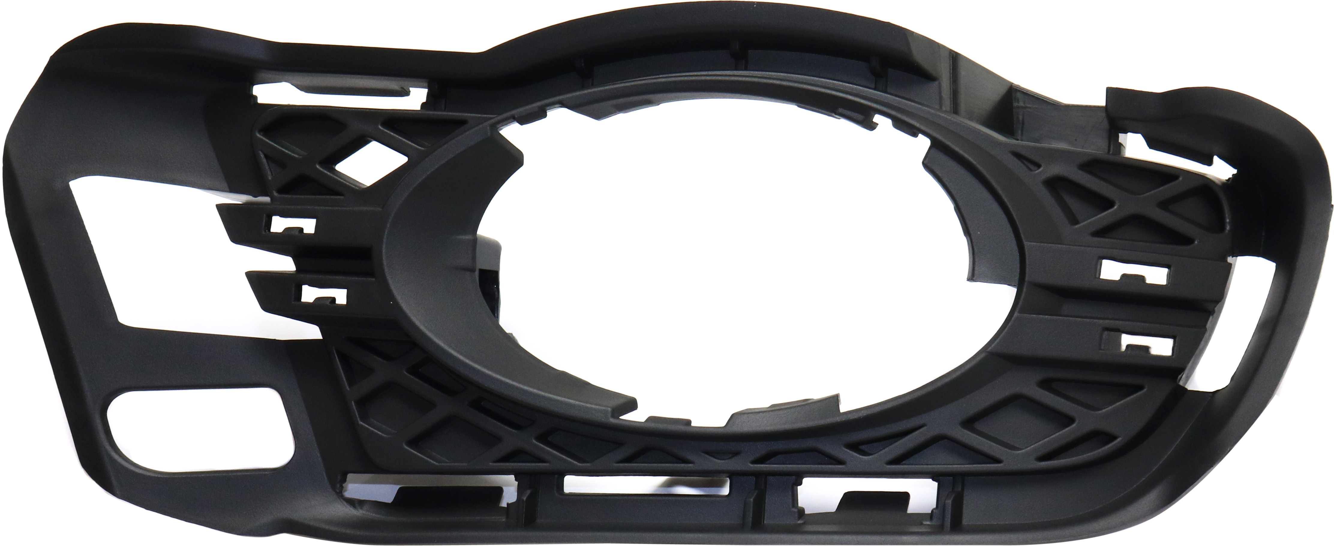 Replacement Fog Light Trim Textured Black, Front, Passenger Side, 1-year unlimited-mileage warranty REPM108023