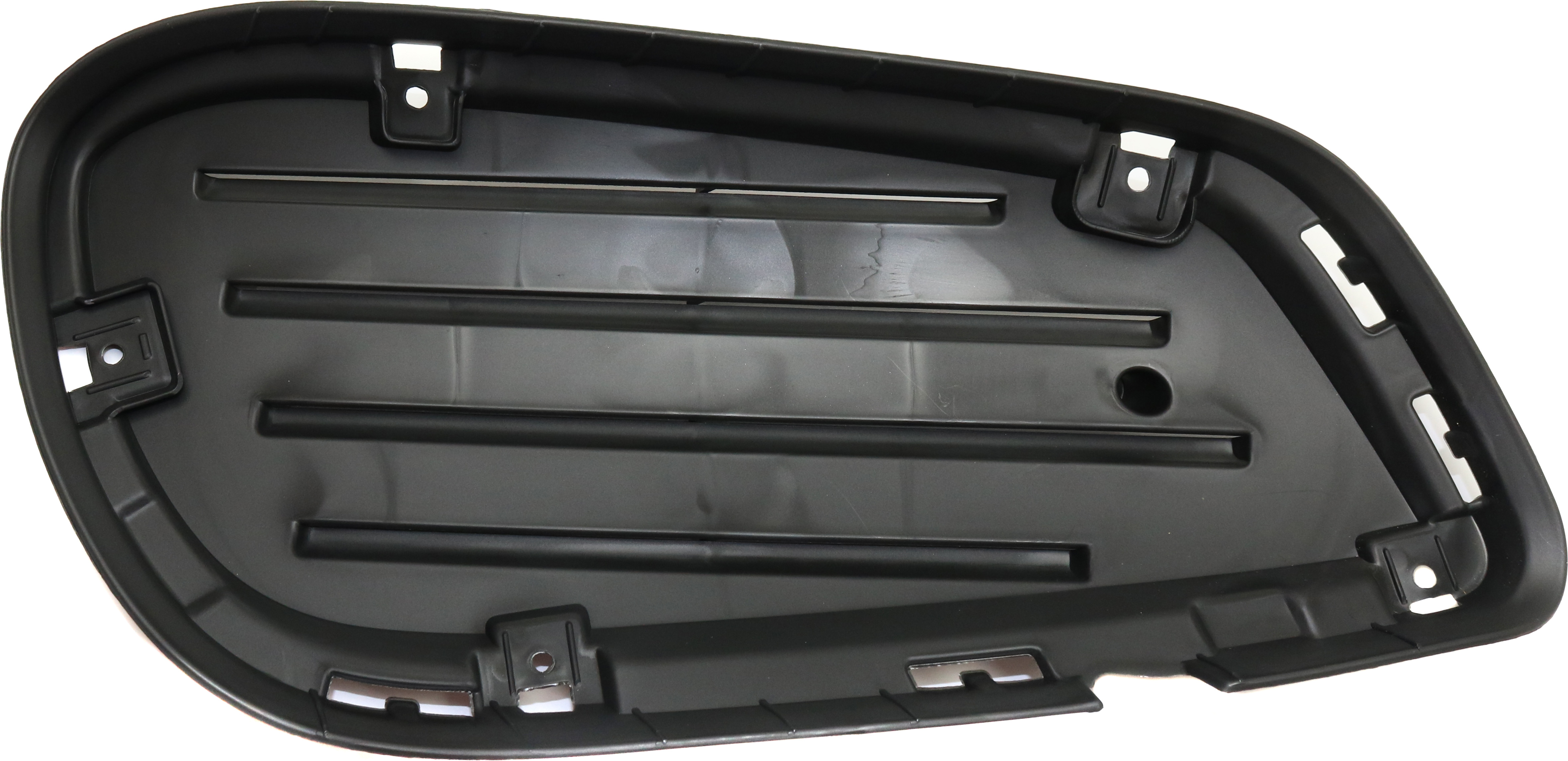 Replacement® 2014 Mercedes Benz E350 4Matic 6 Cyl 3.5L - Front, Driver Side Fog Light Cover, 4-Door, Sedan, For Models With AMG Styling Package, Textured Black REPM108654