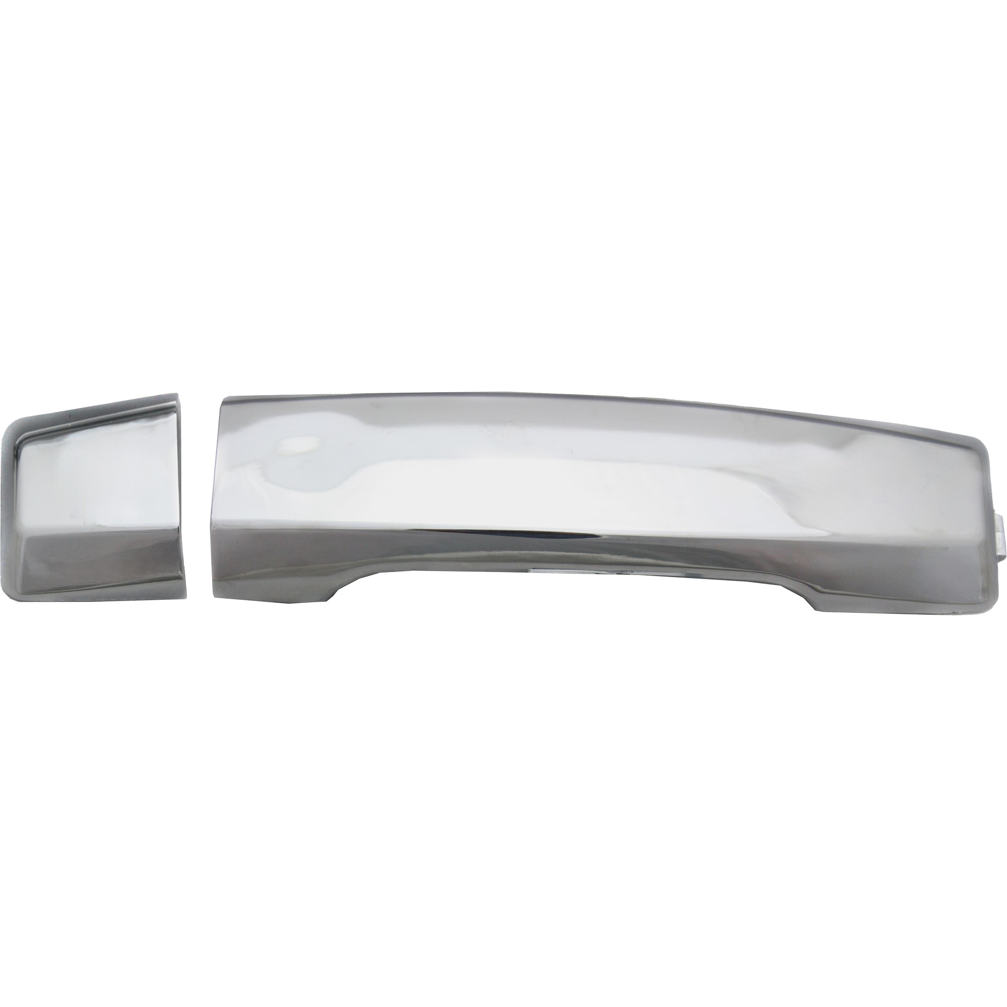 Replacement® Front, Passenger Side Exterior Door Handle, Chrome