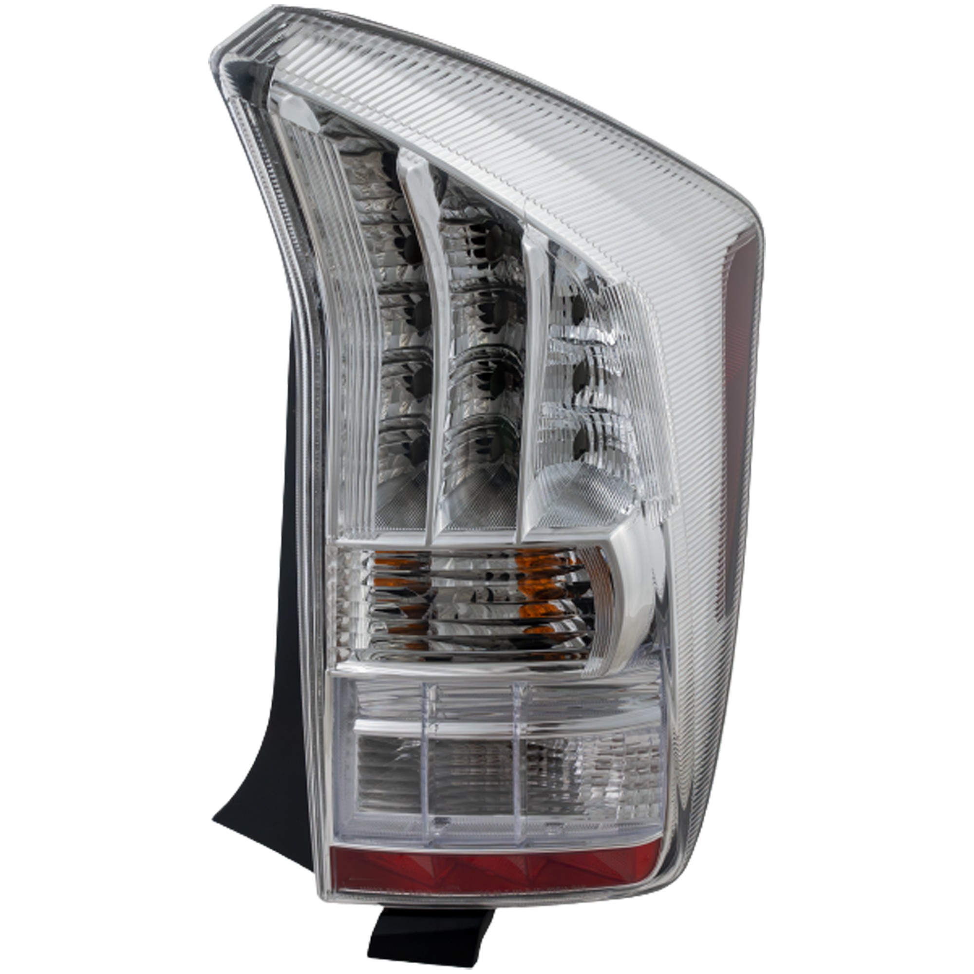 Replacement Passenger Side Tail Light, With bulb(s), Halogen, Clear and Red  Lens, CAPA CERTIFIED REPT730353Q