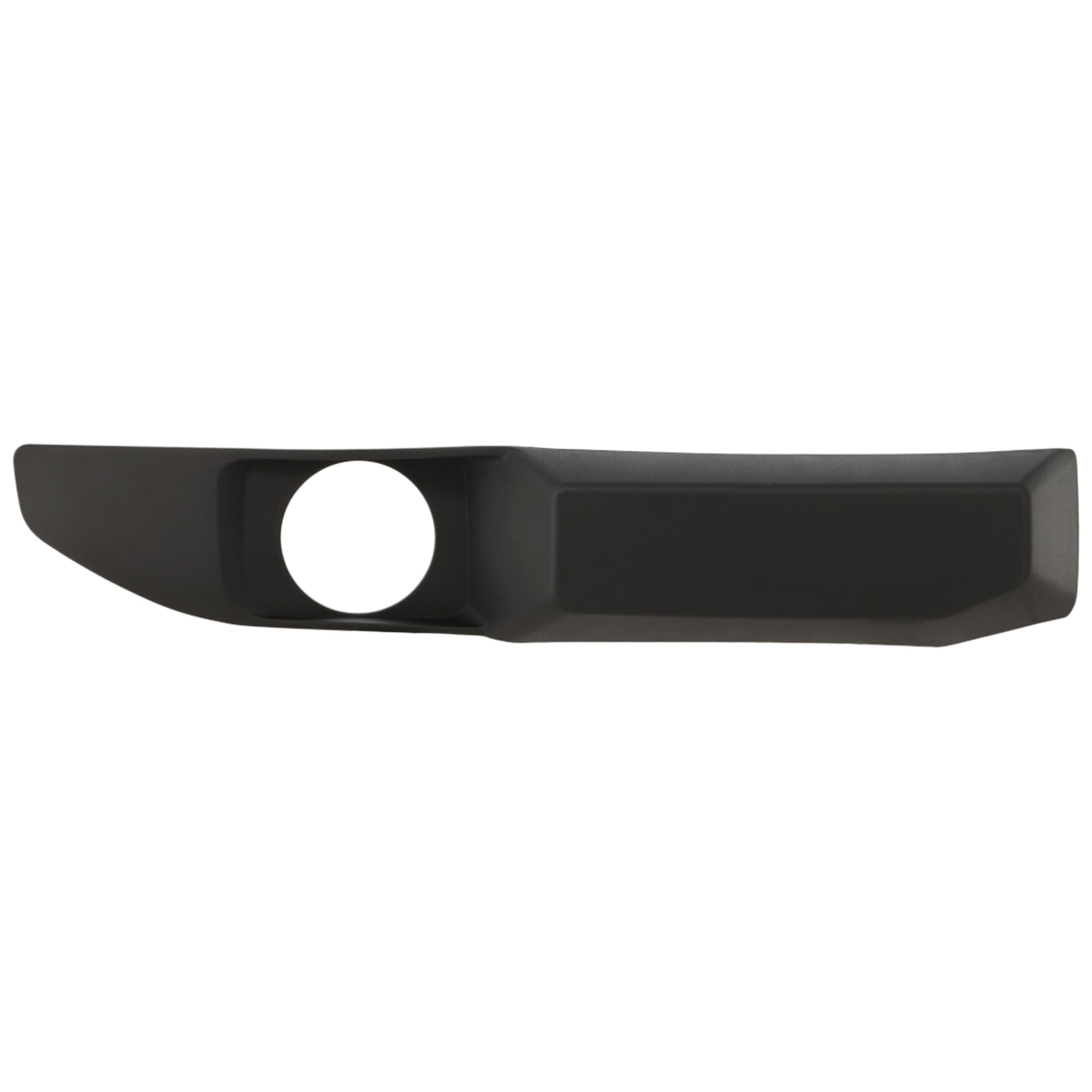 Replacement® 2021 Ford Bronco Big Bend - Front, Passenger Side Fog Light Trim, For Models Without Park Distance Control Sensor, Textured Black RF10810009