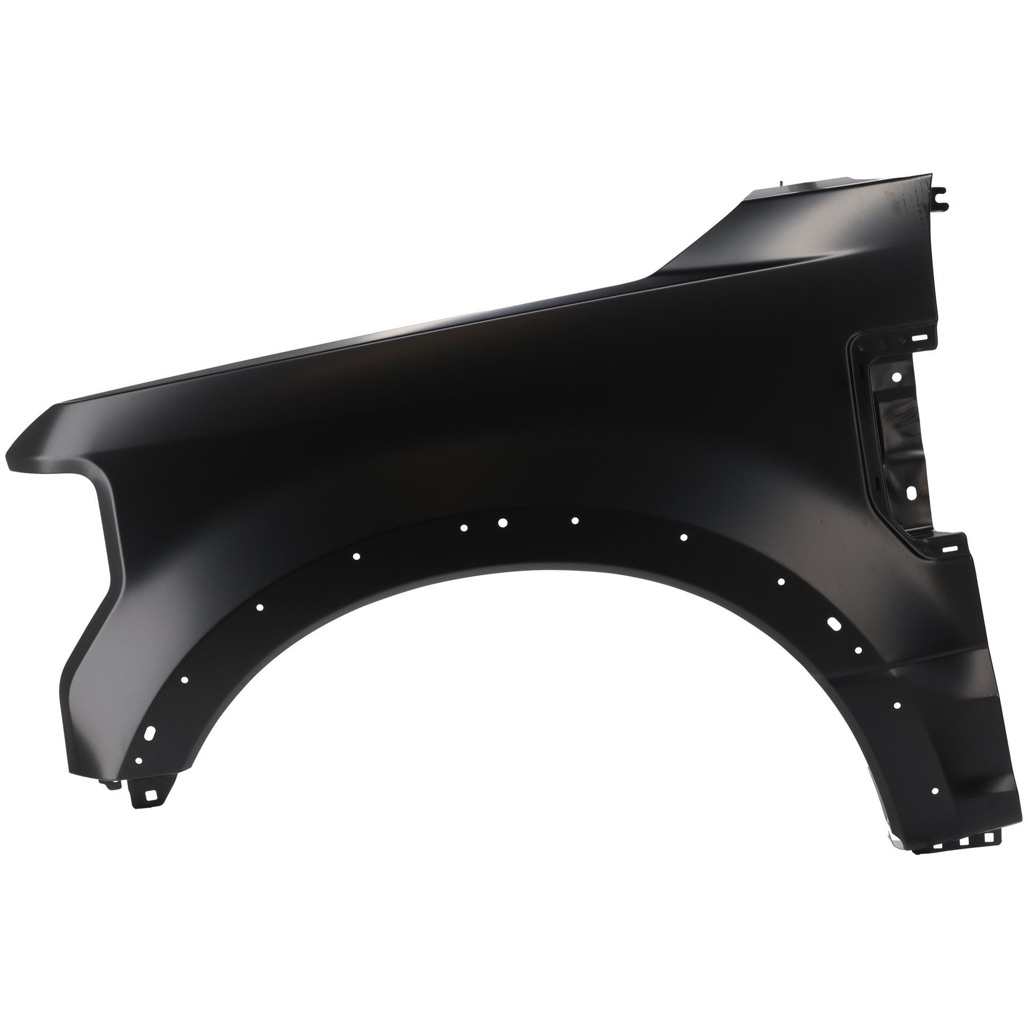Replacement® 2017 Ford F-350 Super Duty King Ranch - Front, Driver Side Fender, For Models With Wheel Opening Molding RF22010044