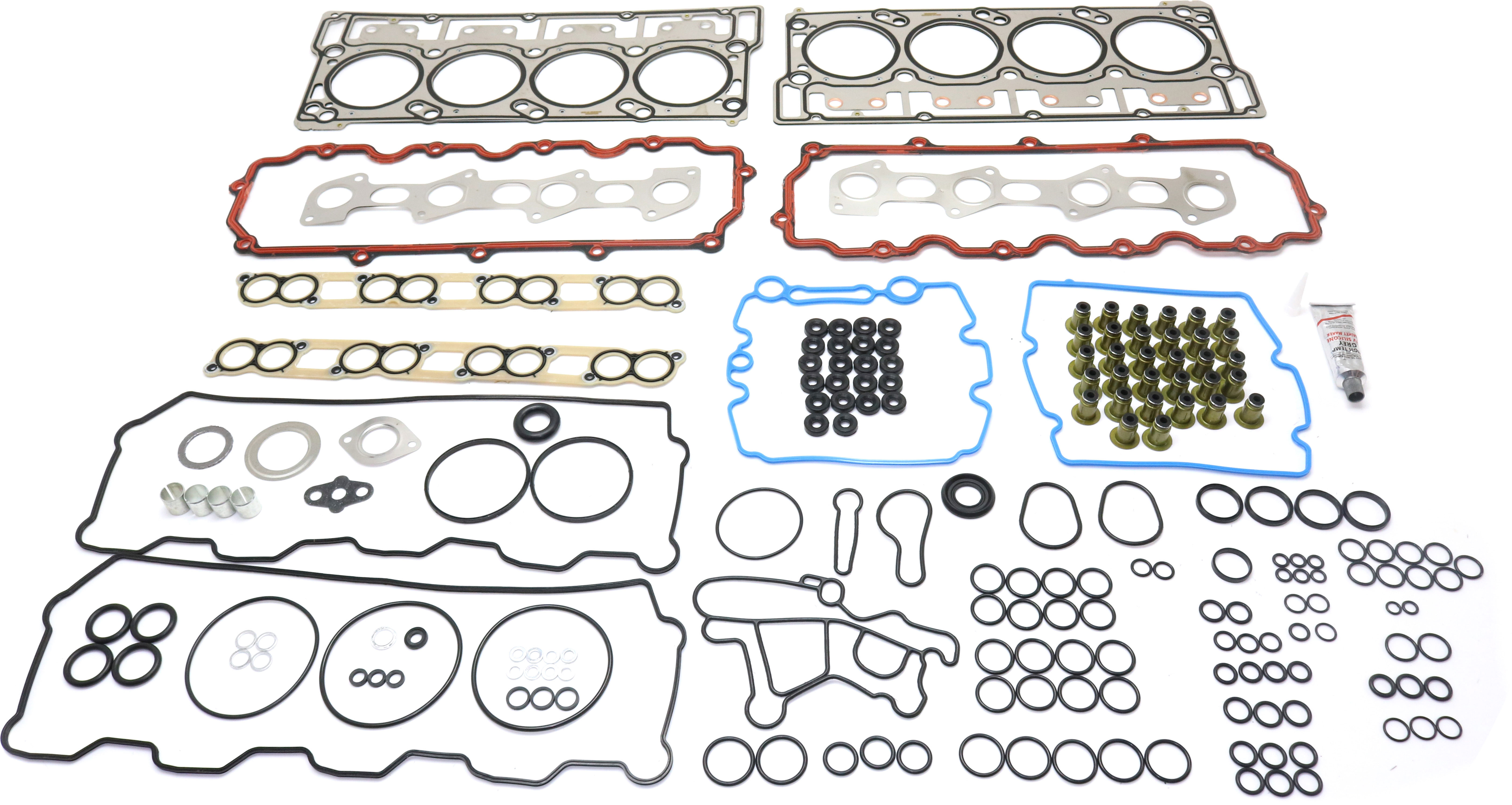 Replacement Head Gasket Set, 8 Cyl., 6.0L Engine, For 18mm  