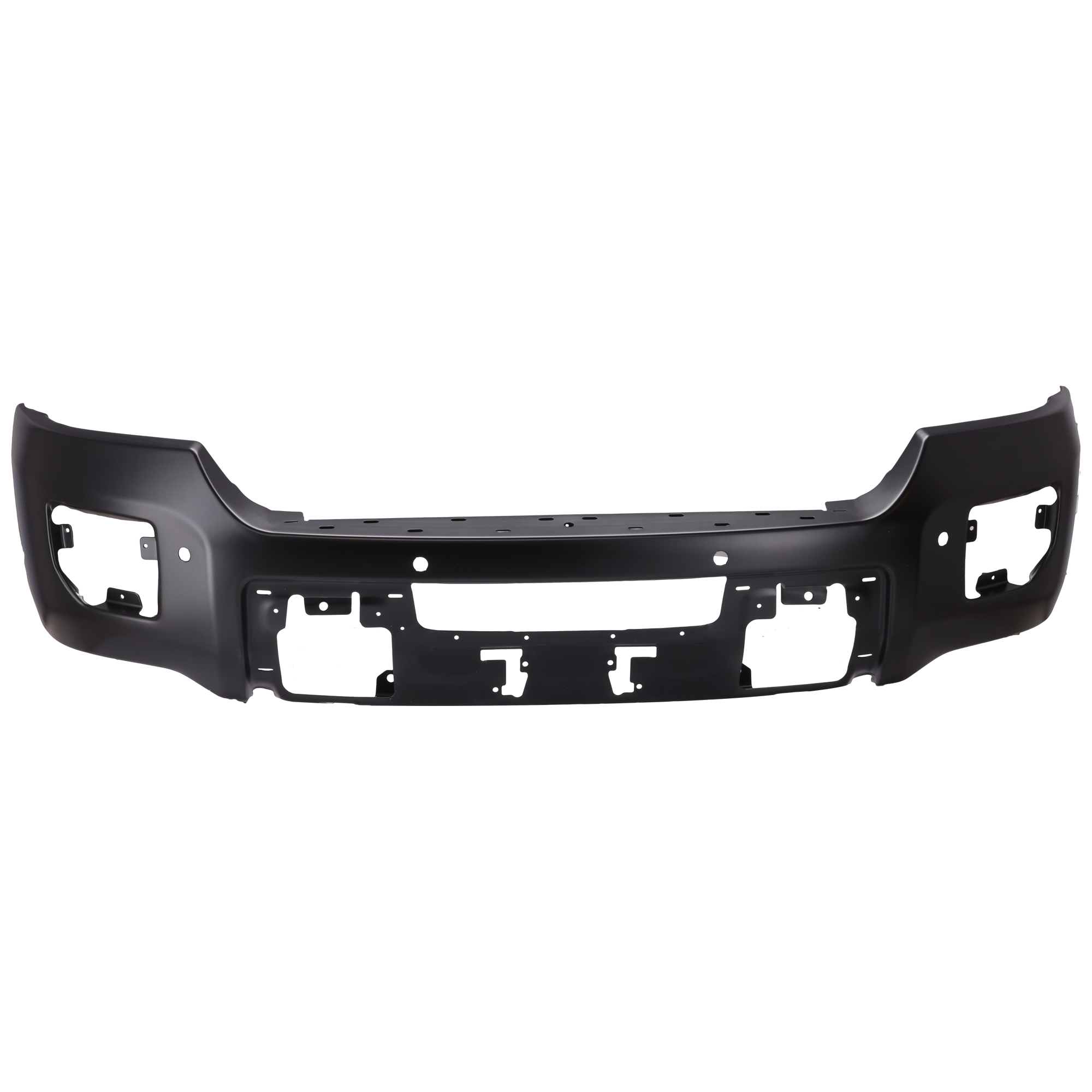 Replacement Bumper Steel Powdercoated Black, Front, 1-year unlimited-mileage warranty RG01010003