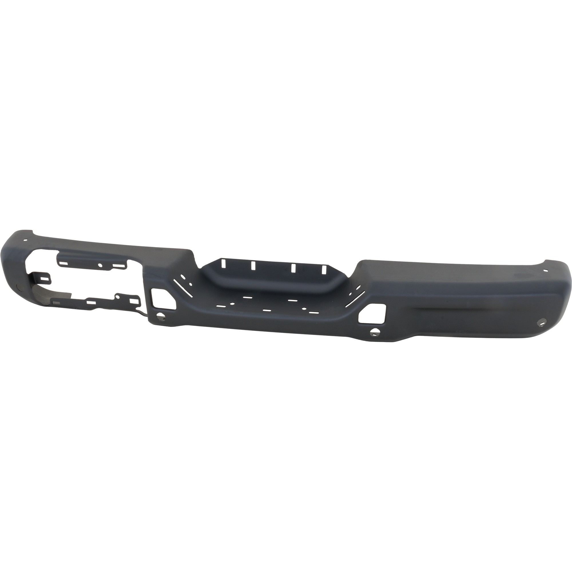 Replacement® 2020 Jeep Wrangler Unlimited Sport S 6 Cyl 3.6L - Rear Bumper, For Models Without Parking Aid Sensor, Black RJ76090002