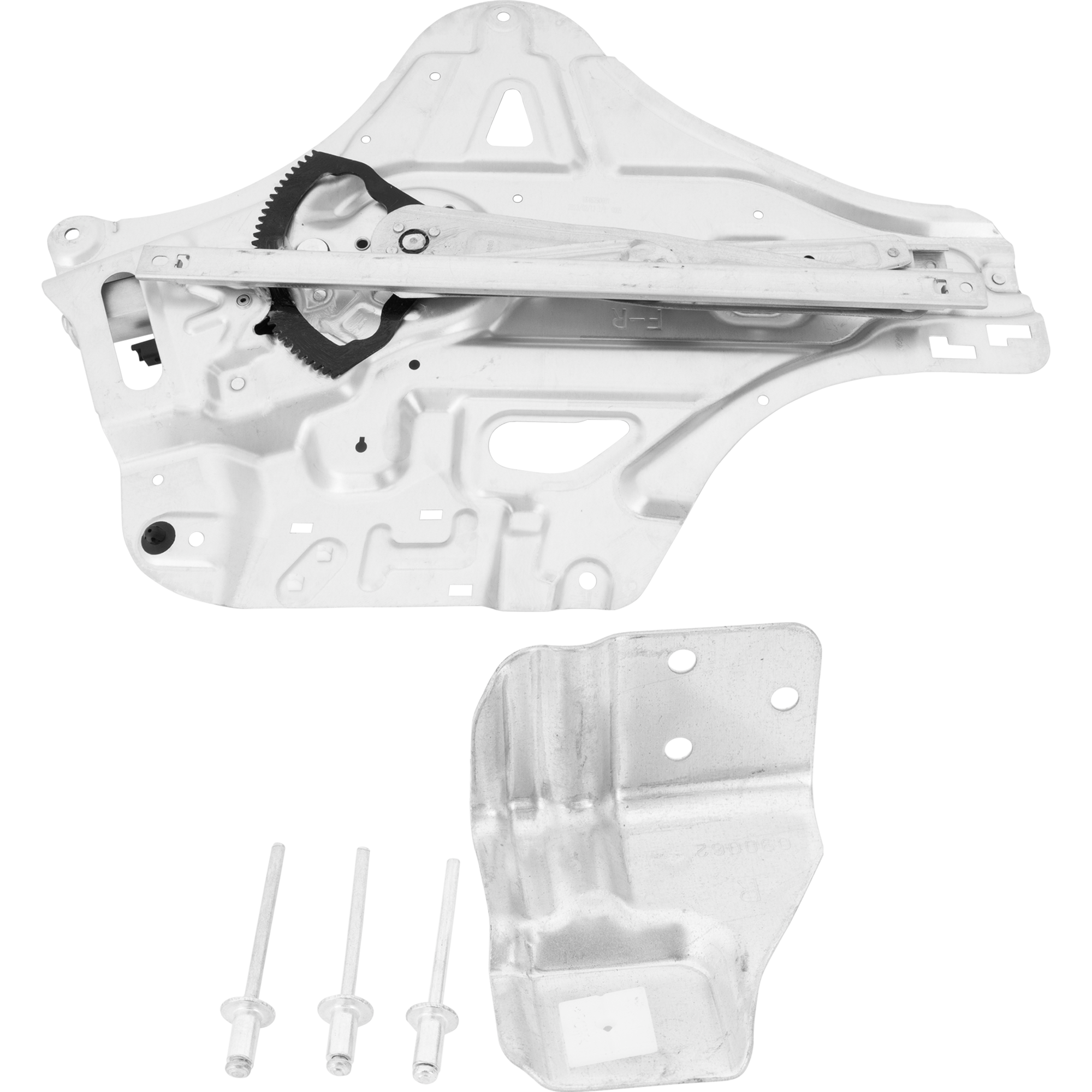 Replacement Window Regulator Power, Front, Passenger Side, 1-year unlimited-mileage warranty RK46290007