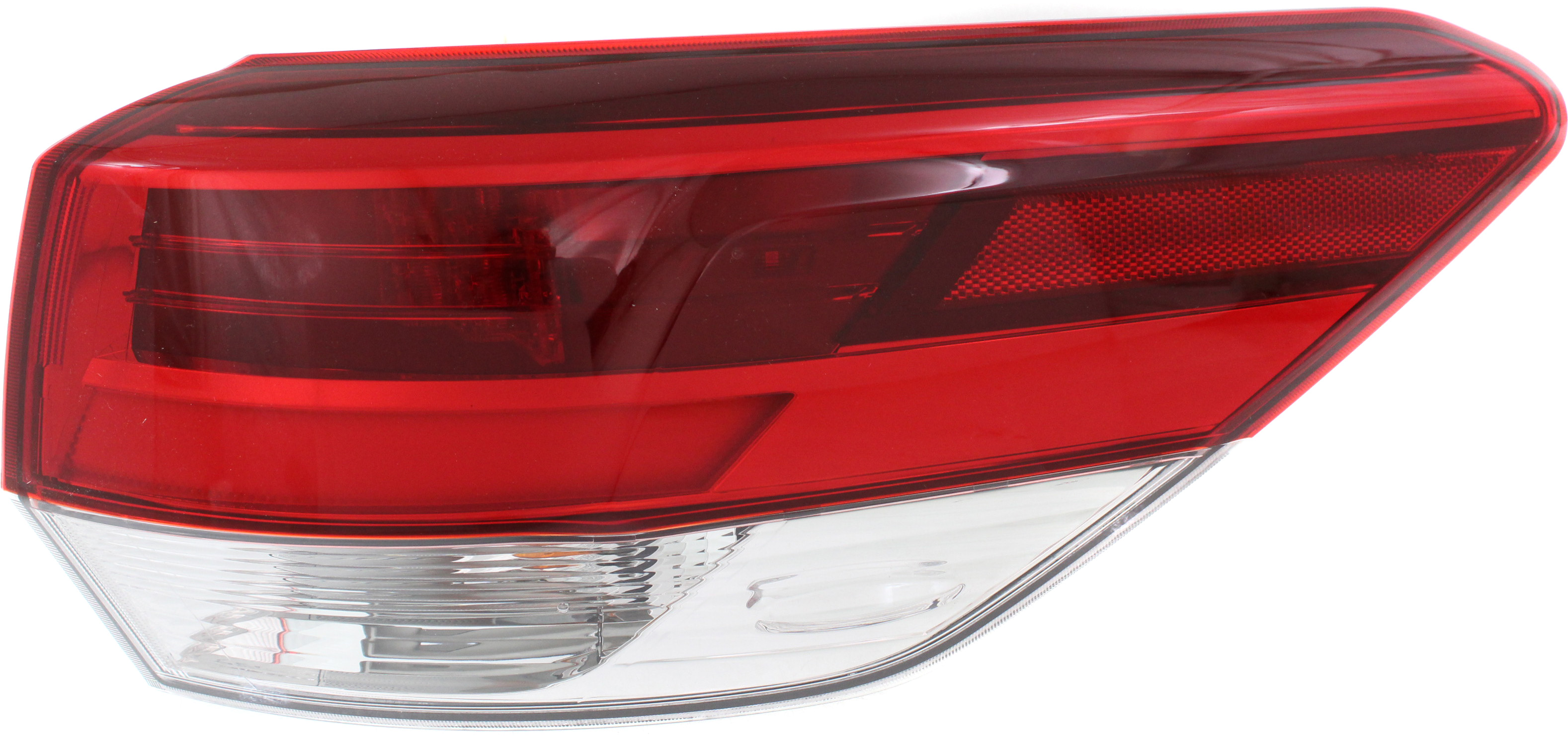 Replacement® Passenger Side, Outer Tail Light, with Bulb