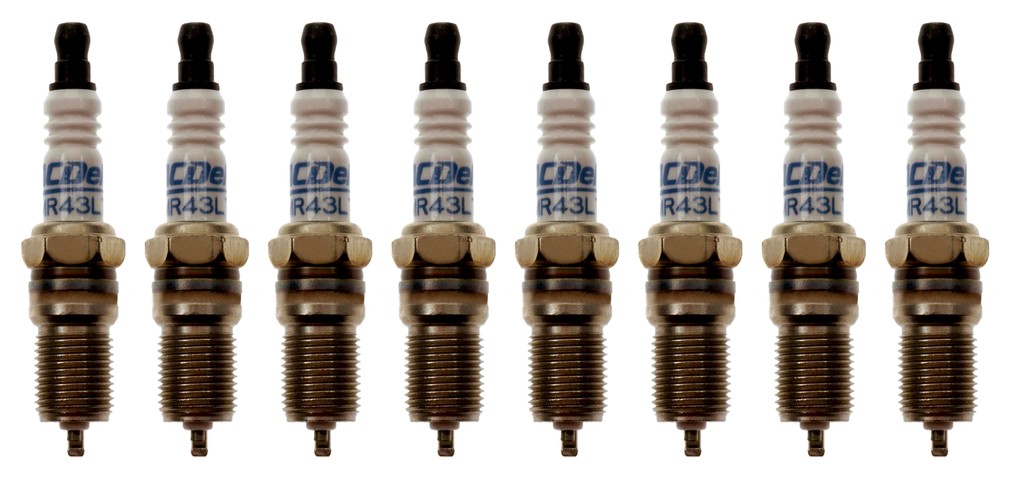 AC Delco® SET-ACMR43LTS-8 Spark Plug, Set of 8, Professional