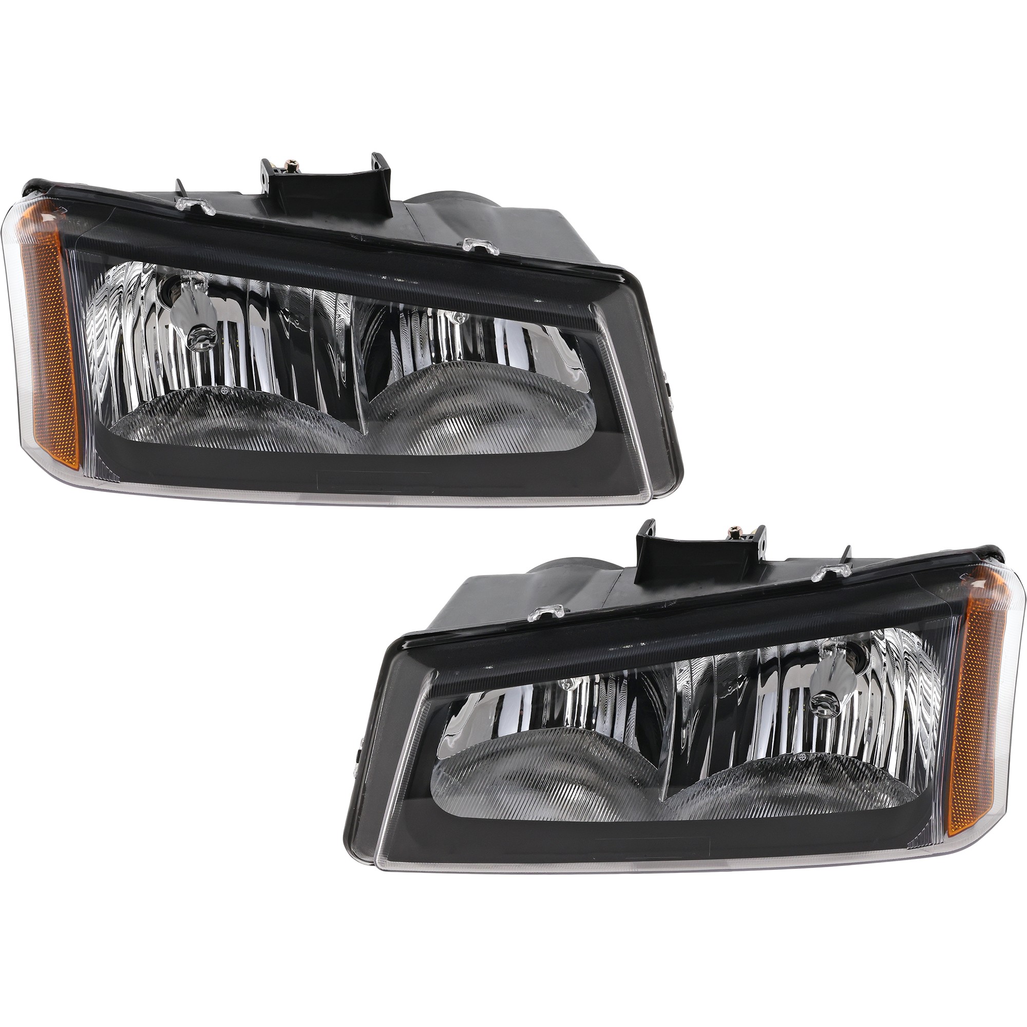 Replacement Driver and Passenger Side Headlights, With bulb(s