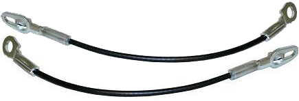 Replacement 2004 Chevrolet Avalanche 1500 - Tailgate Cable - Direct Fit, Set of 2 SET-C581901
